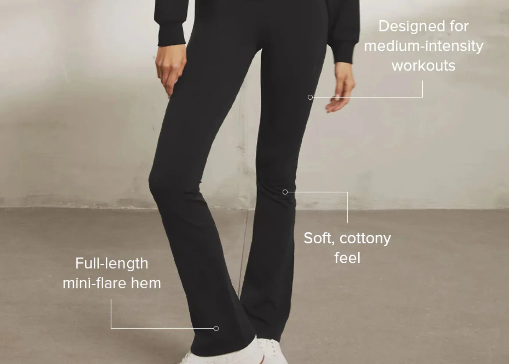 Alo Yoga Airbrush High-Waist Bootcut Legging Black - My Suti