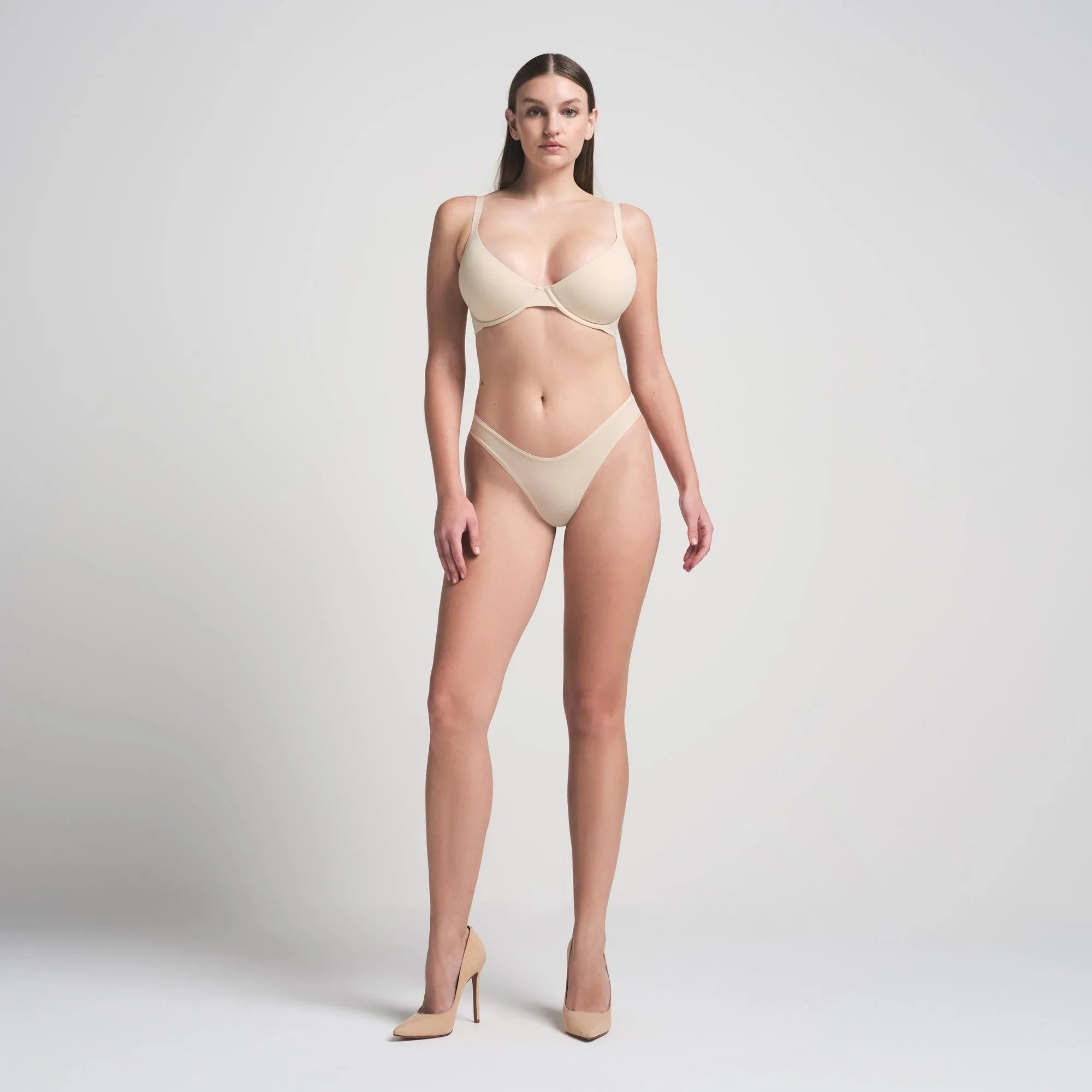 SKIMS FITS EVERYBODY PLUNGE BRA | SAND - SÜTYEN - My Suti