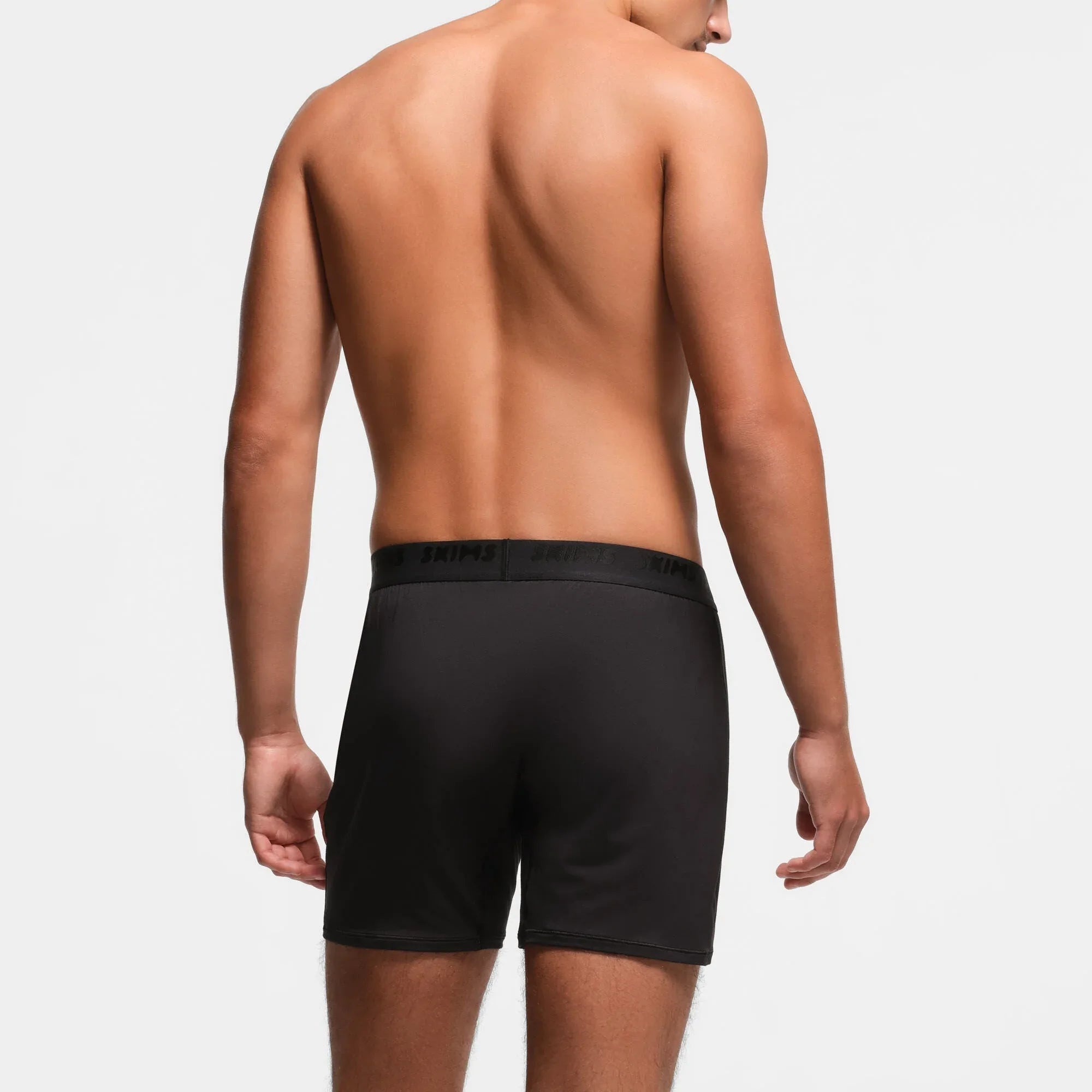 SKIMS STRETCH MENS KNIT BOXER | OBSIDIAN - KUTU ŞORT - My Suti