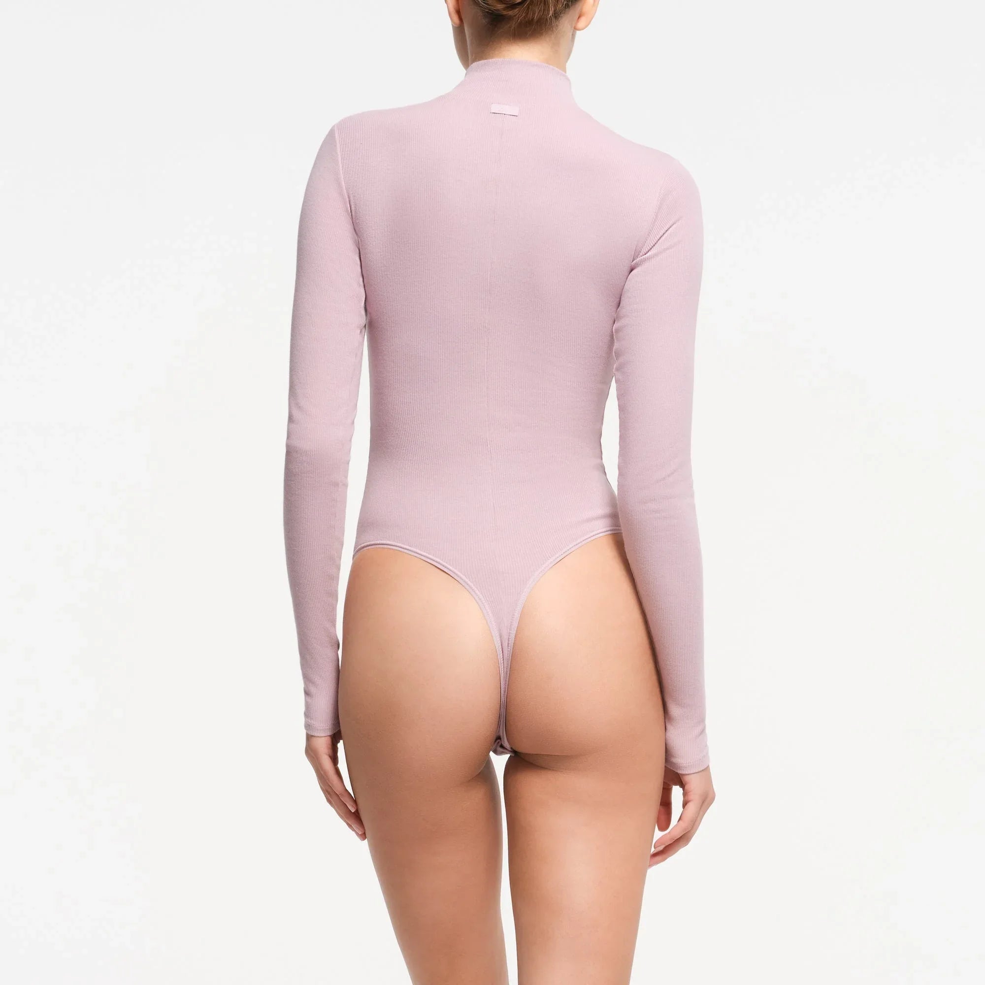 SKIMS COTTON RIB TURTLENECK BODYSUIT | DUSK - BODY - My Suti