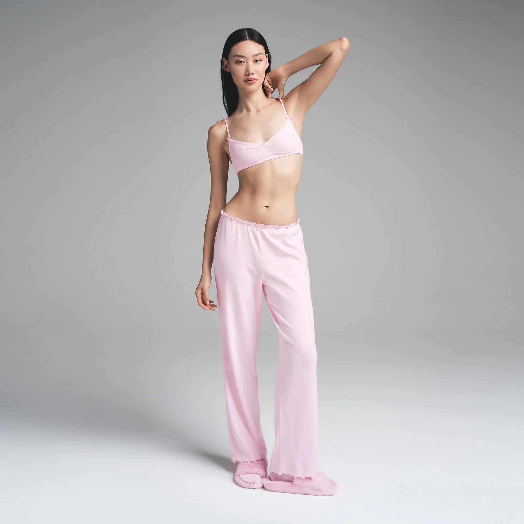 SKIMS LOGO POINTELLE BRALETTE | CHERRY BLOSSOM - SÜTYEN - My Suti