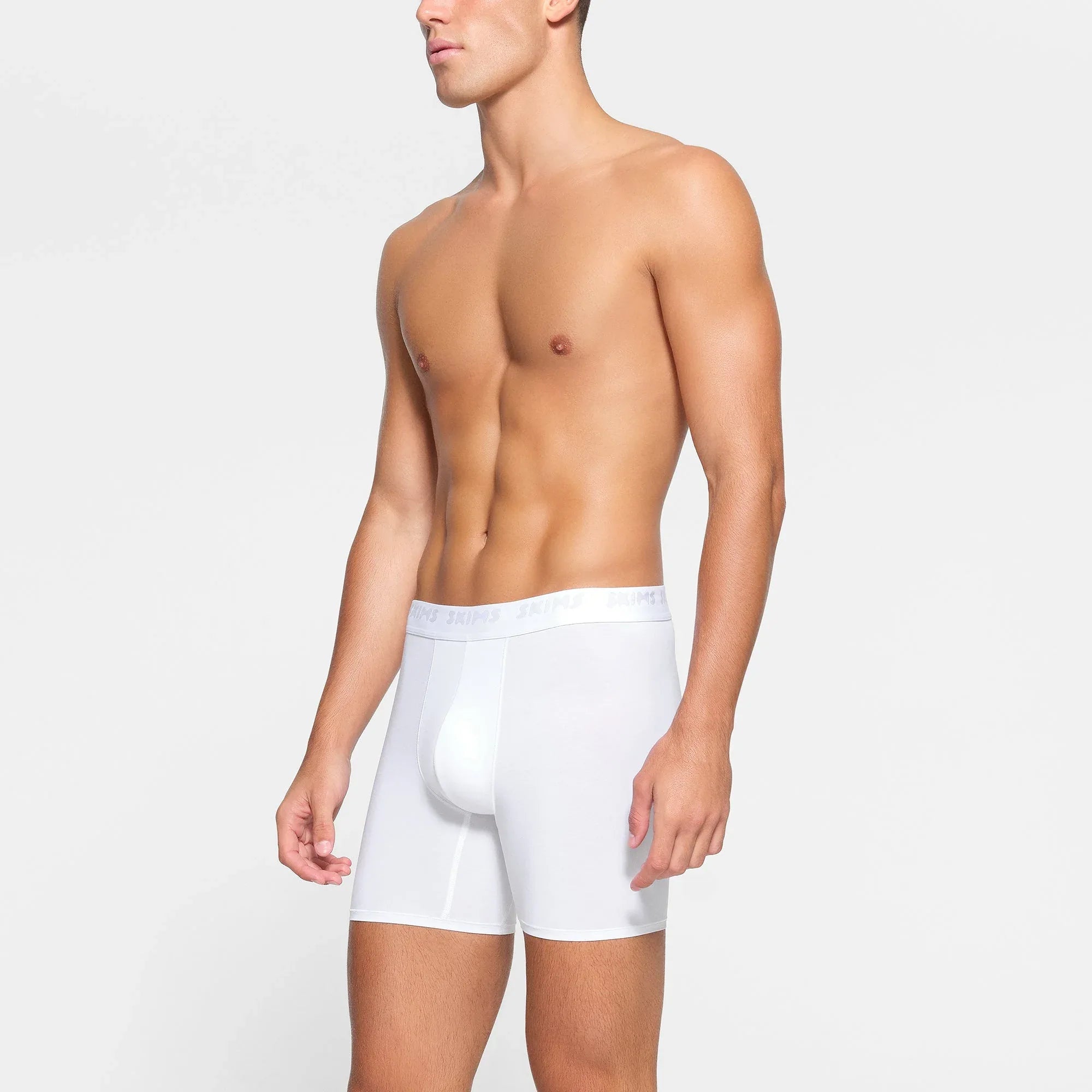 SKIMS STRETCH MENS 5" BOXER BRIEF 3-PACK | CHALK - KUTU KALDIRICI - My Suti