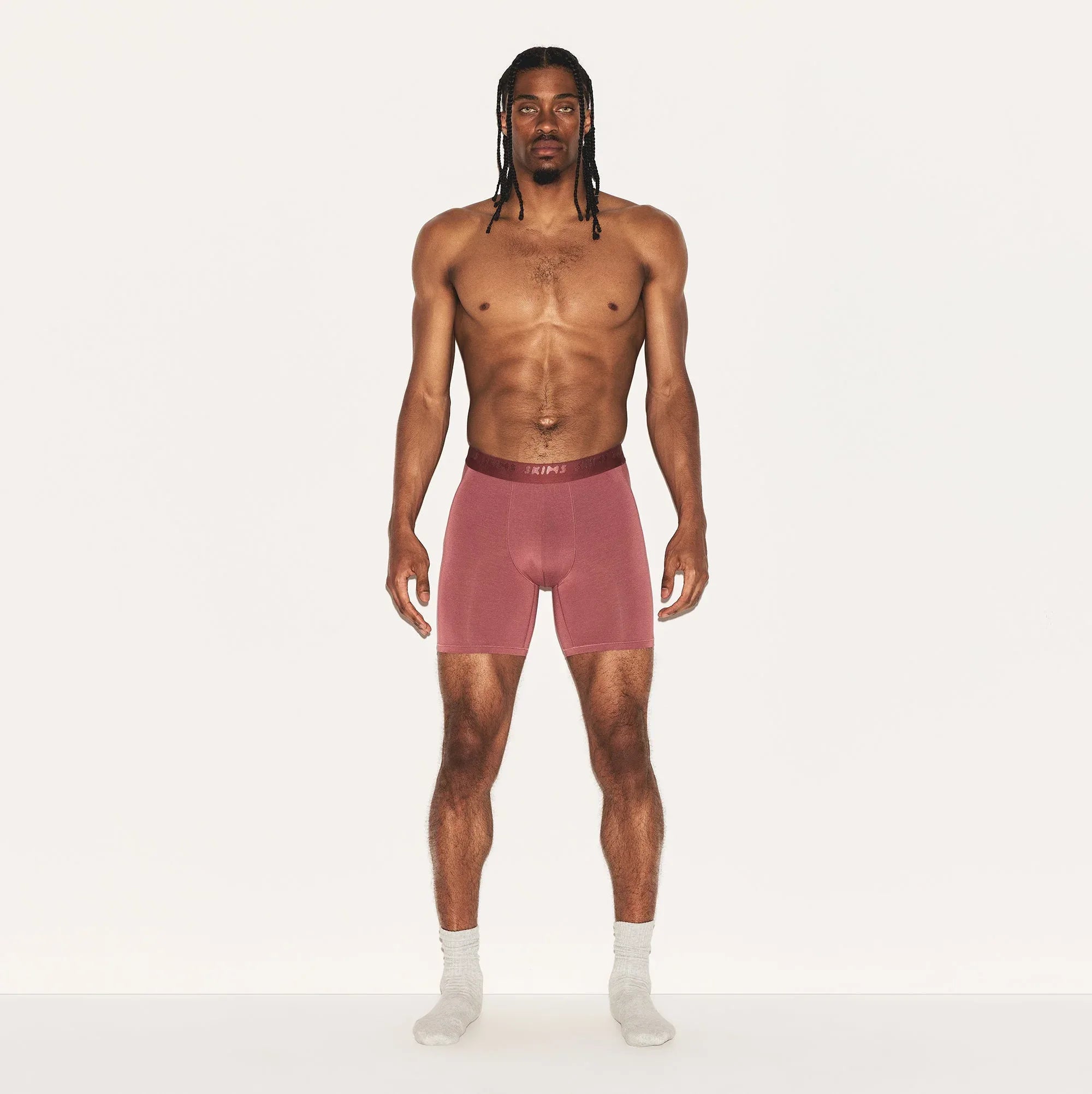 SKIMS STRETCH MENS 5" BOXER BRIEF | CORDOVAN - KUTU ŞORT - My Suti