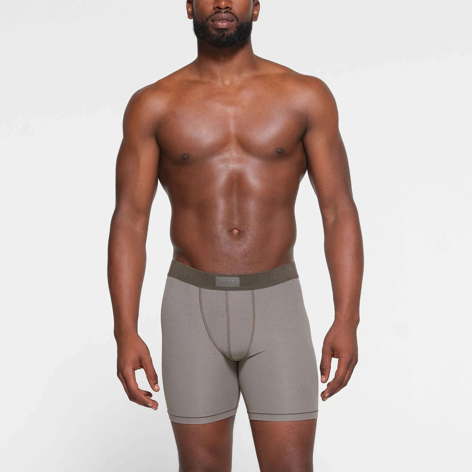 SKIMS COTTON MENS 5" BOXER BRIEF | WASHED GUNMETAL - KUTU BRİEF - My Suti