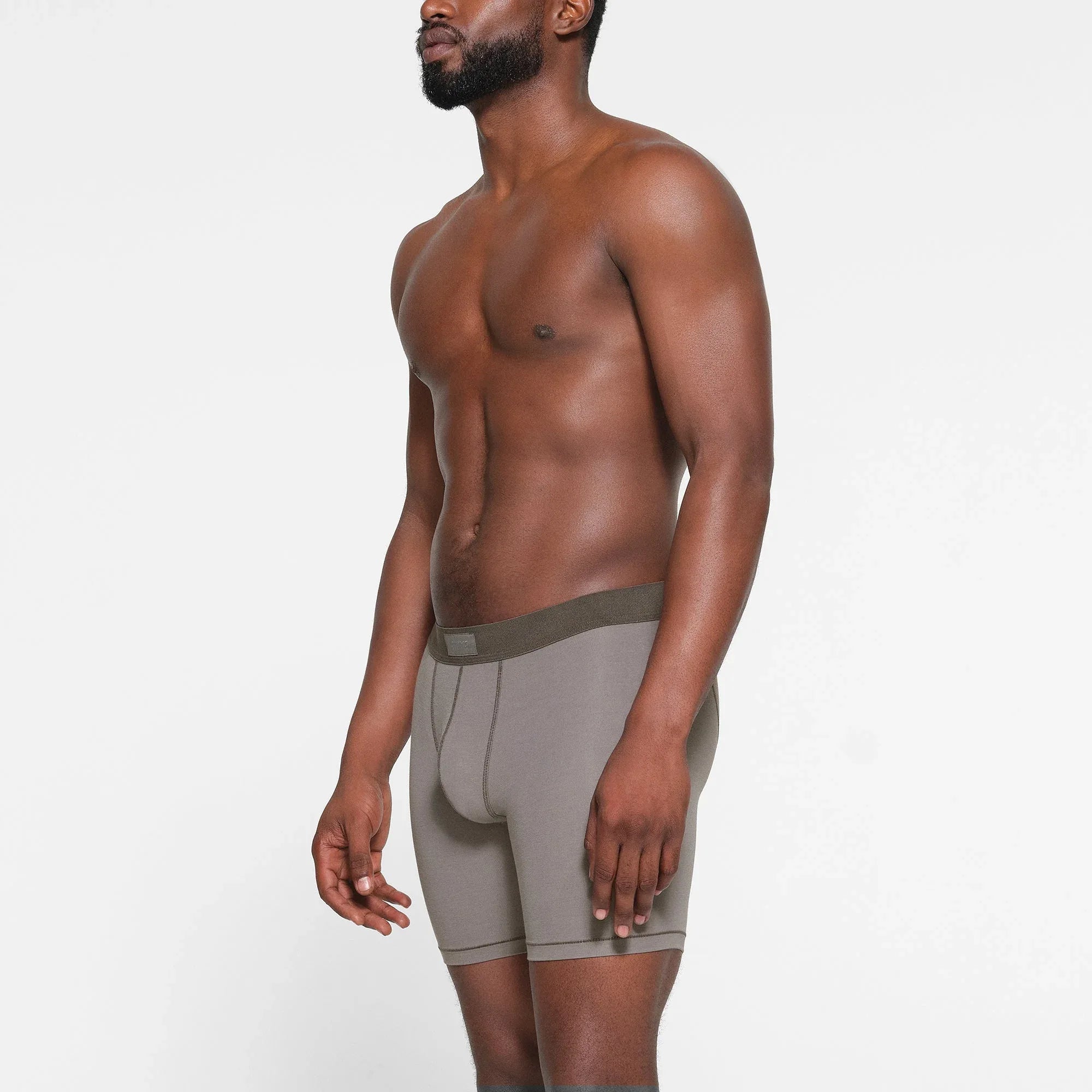 SKIMS COTTON MENS 5" BOXER BRIEF | WASHED GUNMETAL - KUTU BRİEF - My Suti