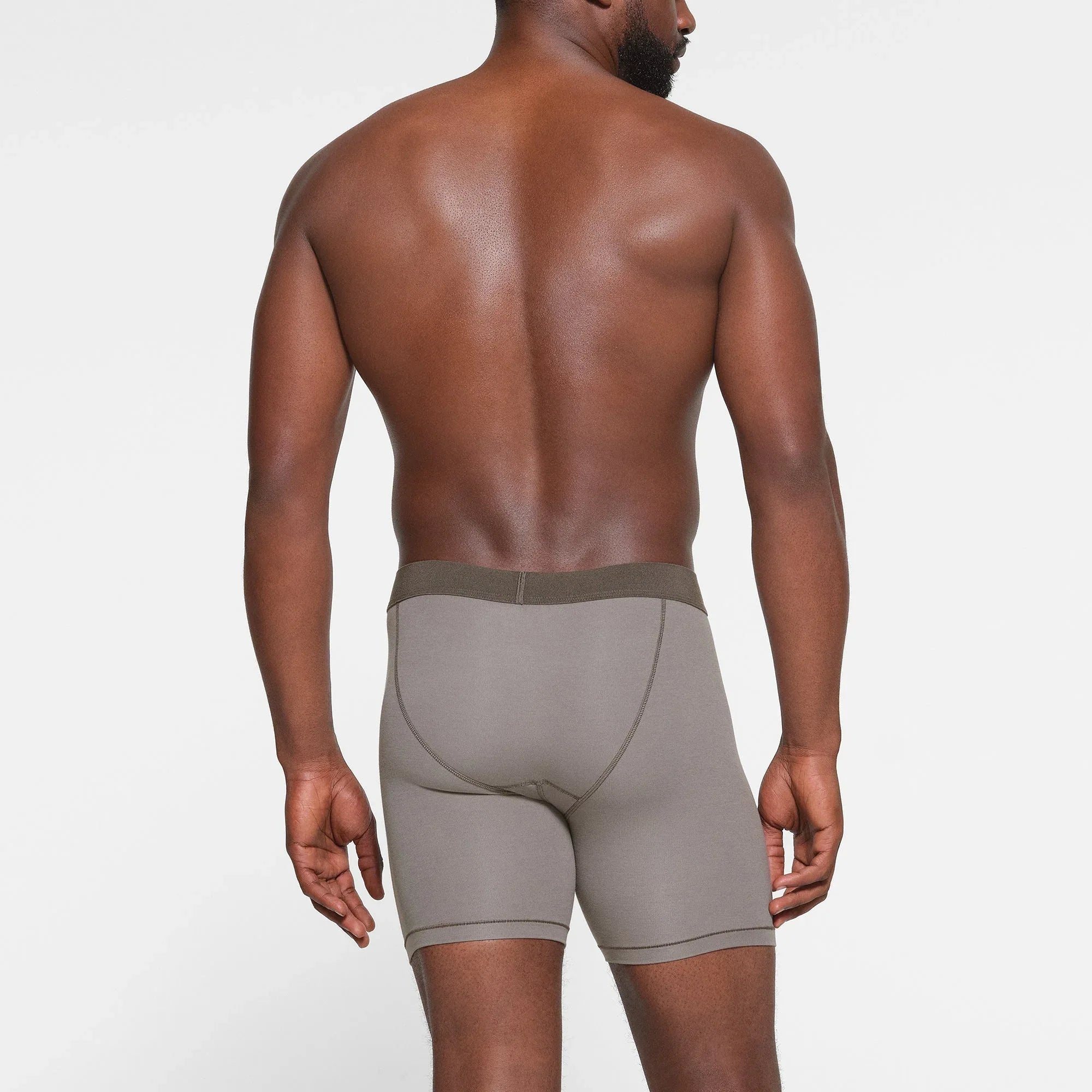 SKIMS COTTON MENS 5" BOXER BRIEF | WASHED GUNMETAL - KUTU BRİEF - My Suti