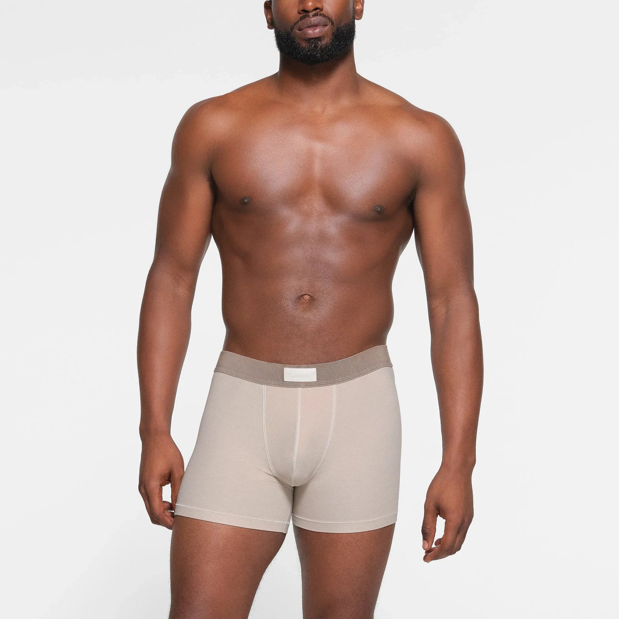 SKIMS COTTON MENS 3" BOXER BRIEF 3-PACK | STONE MULTI - KUTU KALDIRICI - My Suti