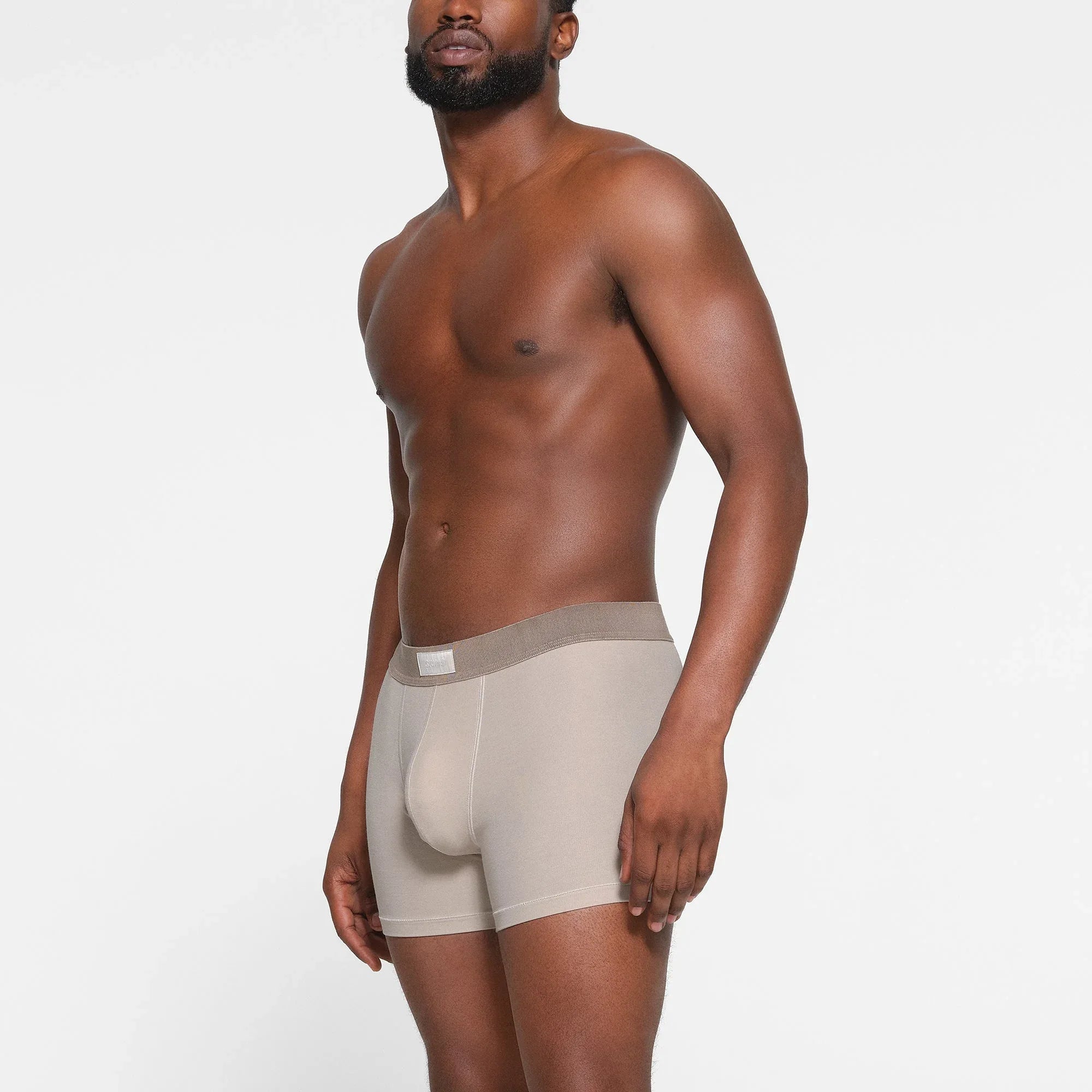 SKIMS COTTON MENS 3" BOXER BRIEF 3-PACK | STONE MULTI - KUTU KALDIRICI - My Suti