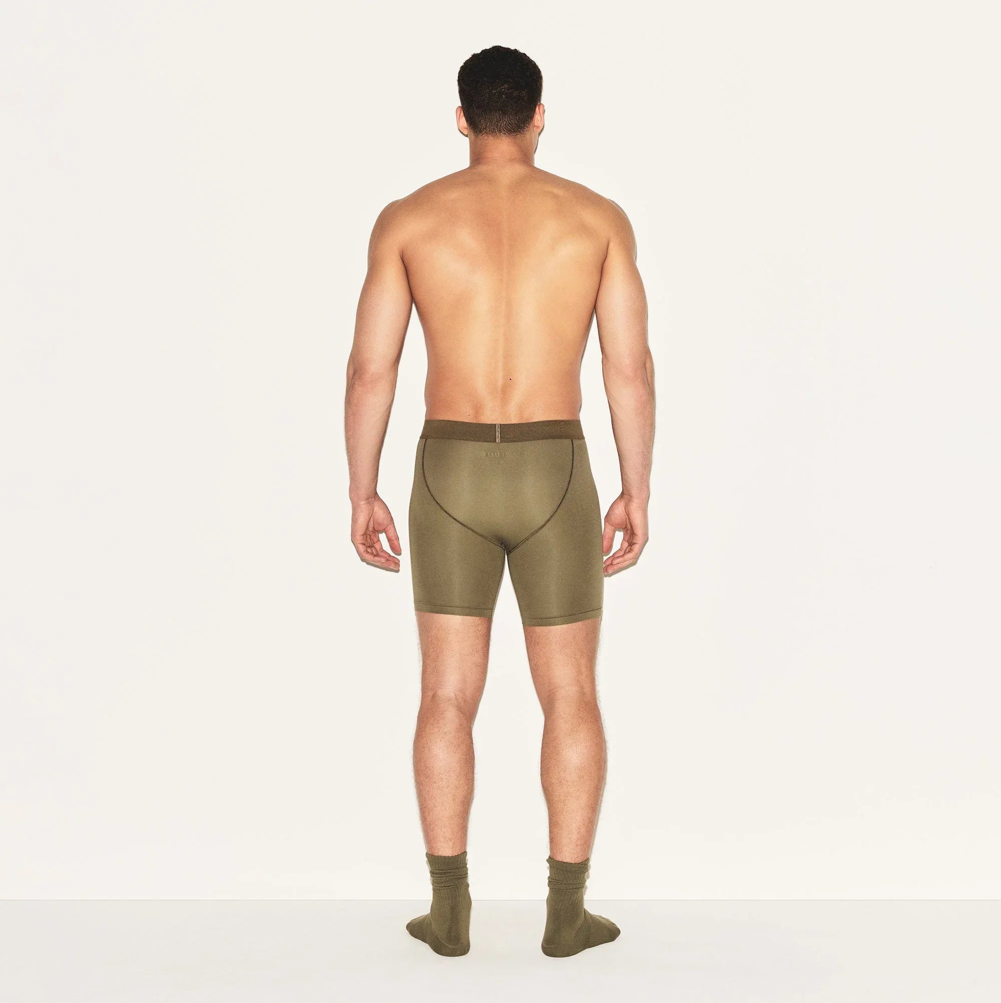 SKIMS COTTON MENS 5" BOXER BRIEF 3-PACK | ARMY MULTI - KUTU KALIP ŞORT - My Suti