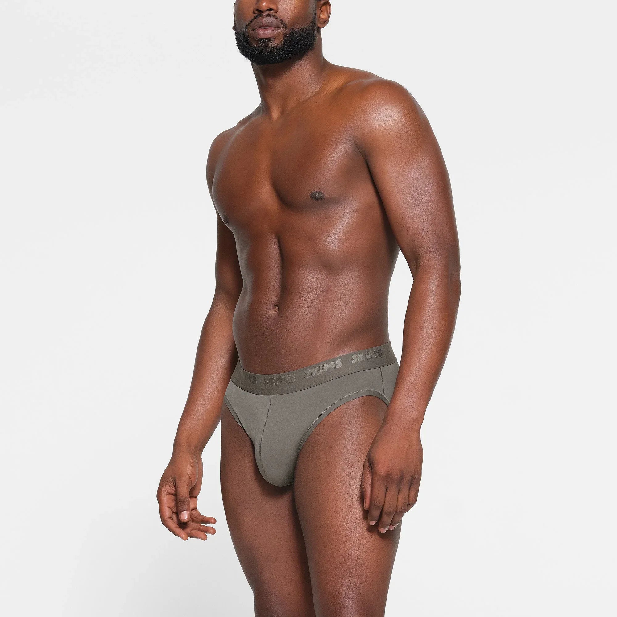 SKIMS STRETCH MENS BRIEF | GUNMETAL - KÜLOT - My Suti