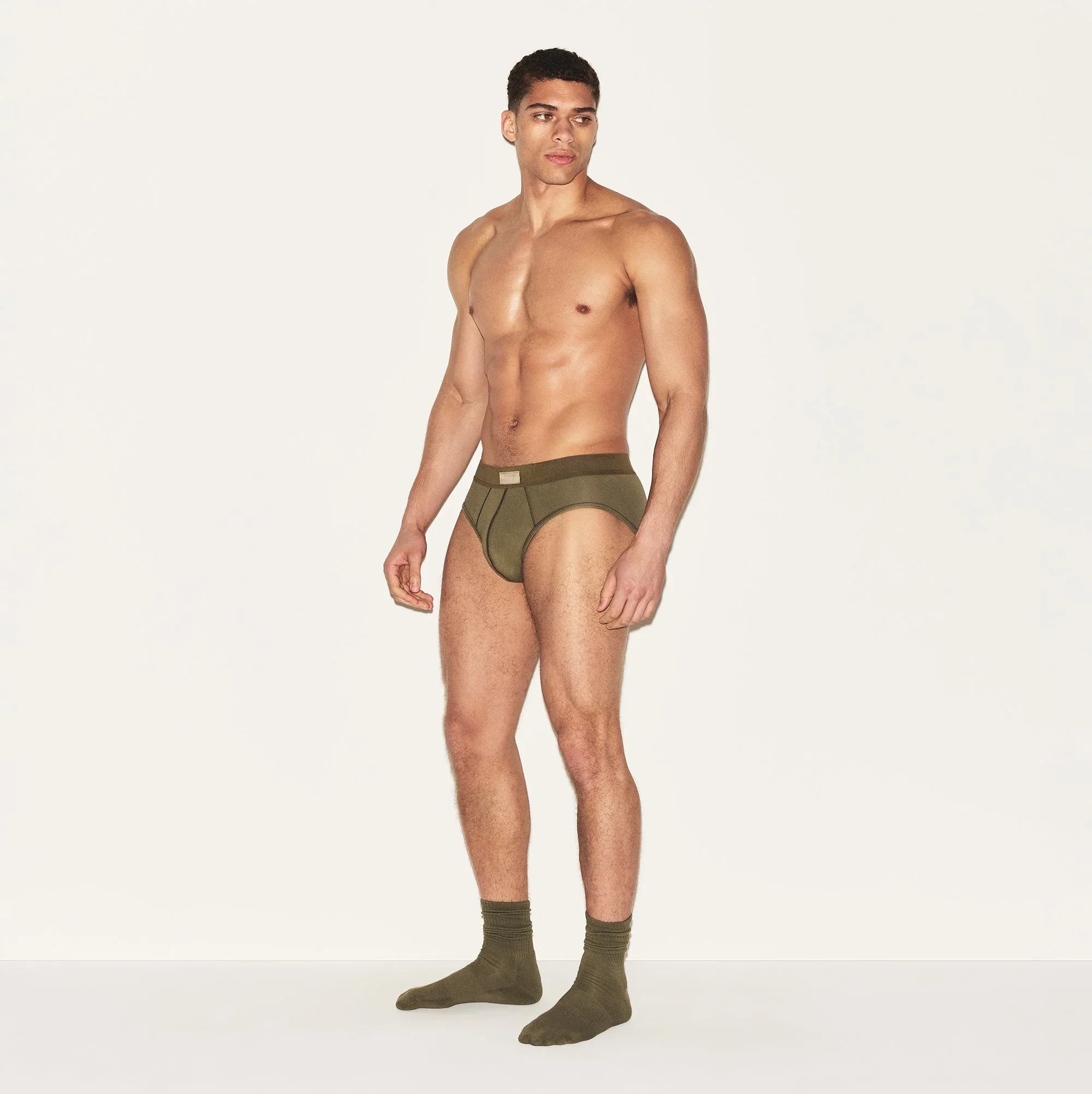SKIMS COTTON MENS BRIEF | ARMY - KÜLOT - My Suti