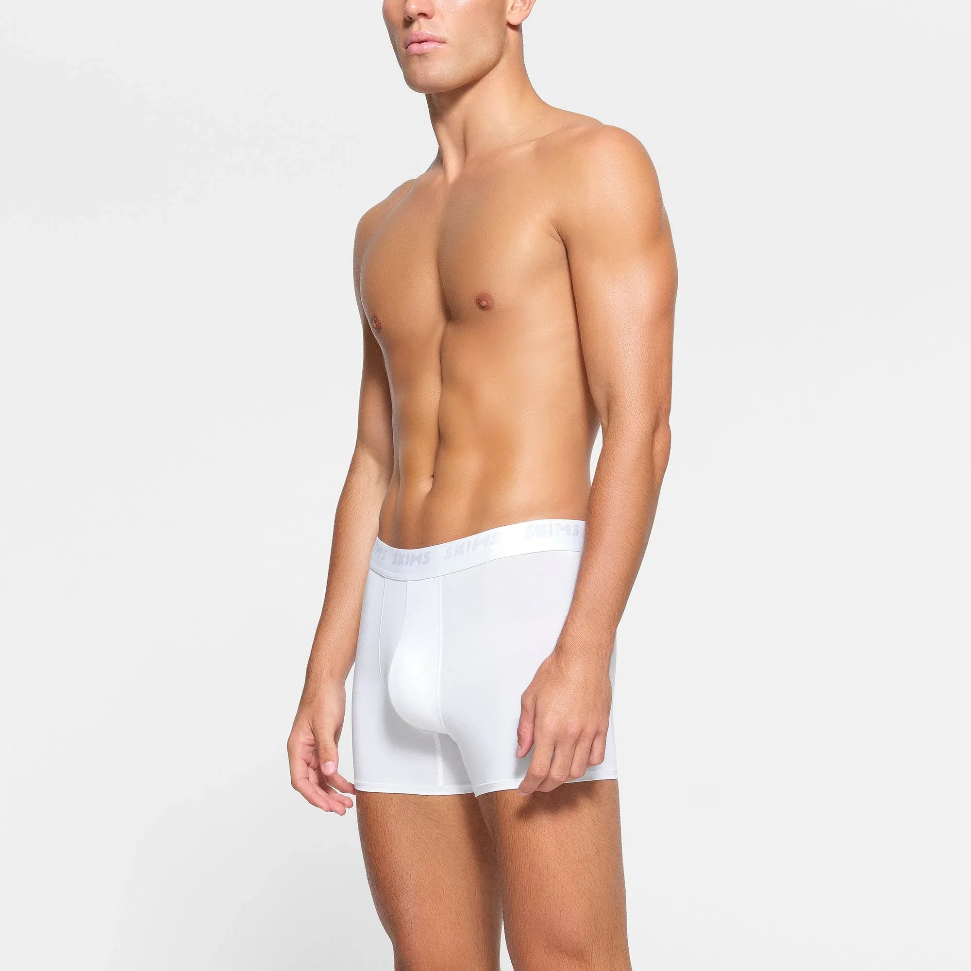 SKIMS STRETCH MENS 3" BOXER BRIEF 3-PACK | CHALK - KUTU KALDIRICI - My Suti