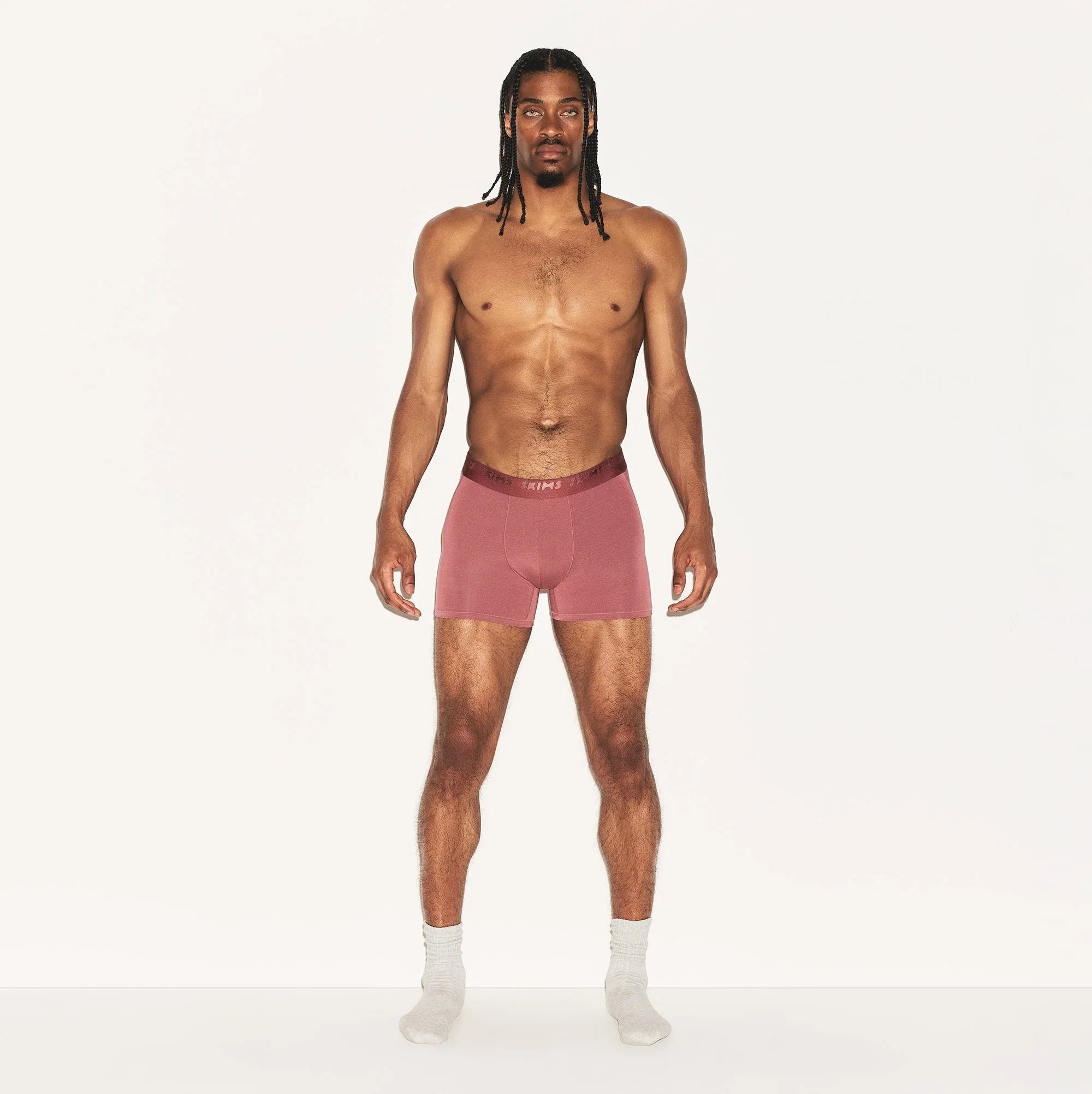 SKIMS STRETCH MENS 3" BOXER BRIEF | CORDOVAN - KUTU ŞORT - My Suti