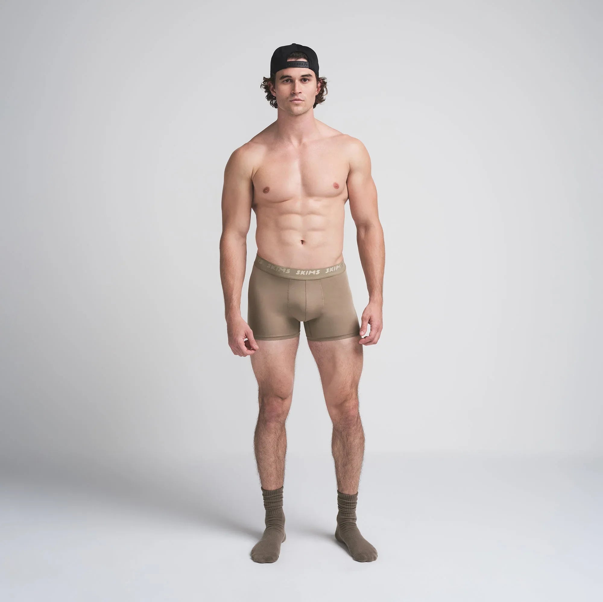 SKIMS STRETCH MENS 3" BOXER BRIEF | DESERT - KUTU ŞORT - My Suti
