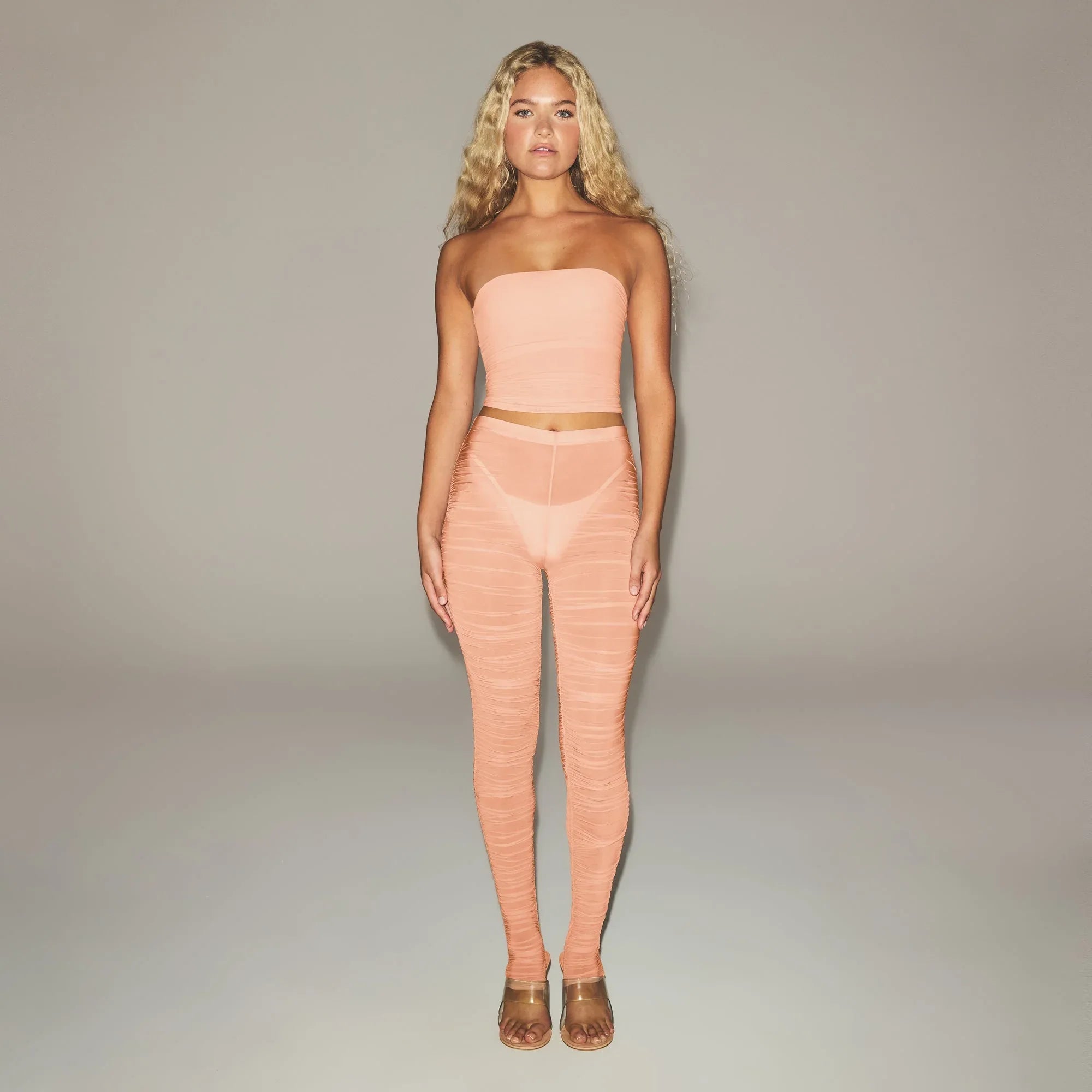 SKIMS MILKY SHEER HIGH-WAISTED LEGGING | DESERT CLAY - TAYT - My Suti