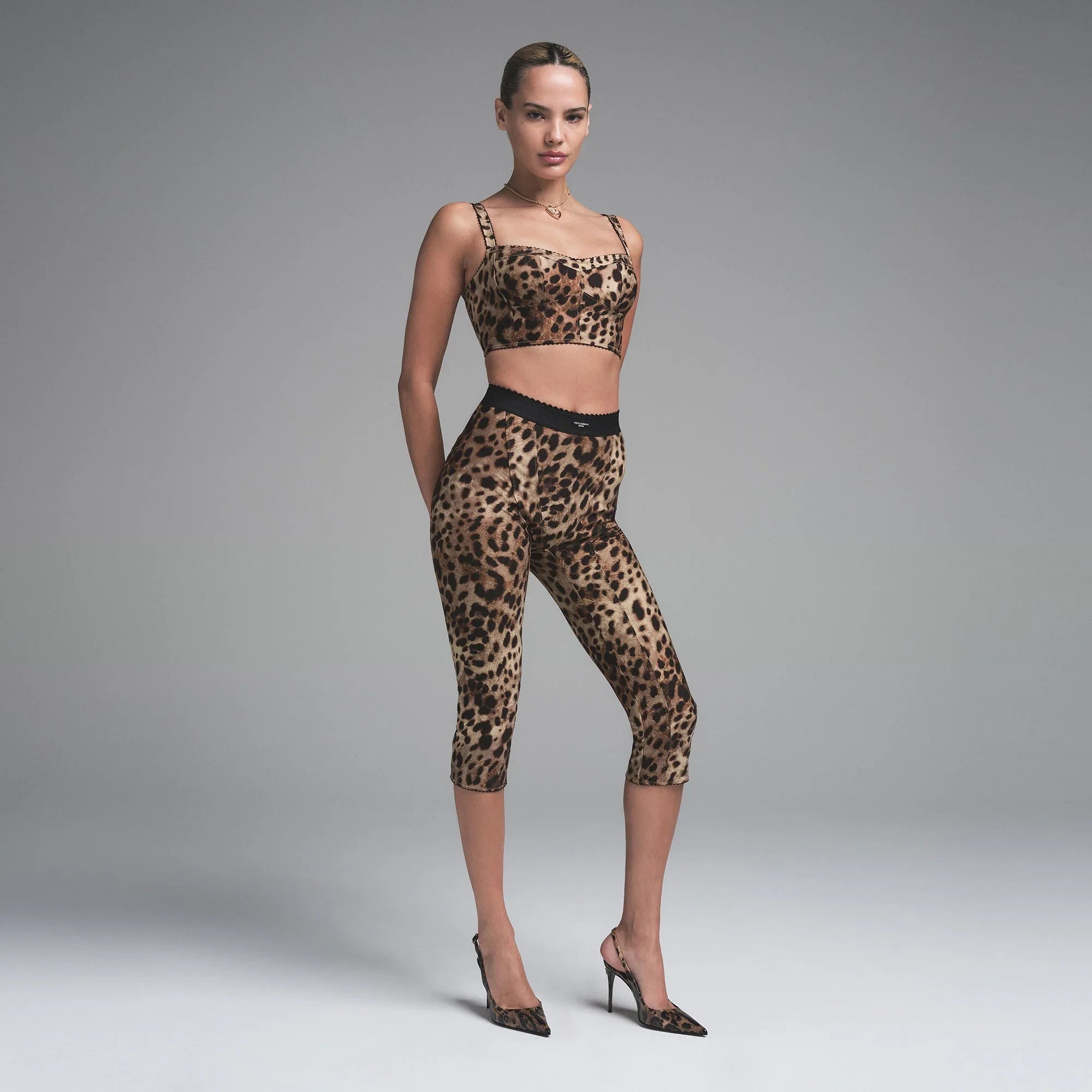 SKIMS DOLCE&GABBANA X SKIMS BODY CAPRI | LEOPARD - TAYT - My Suti