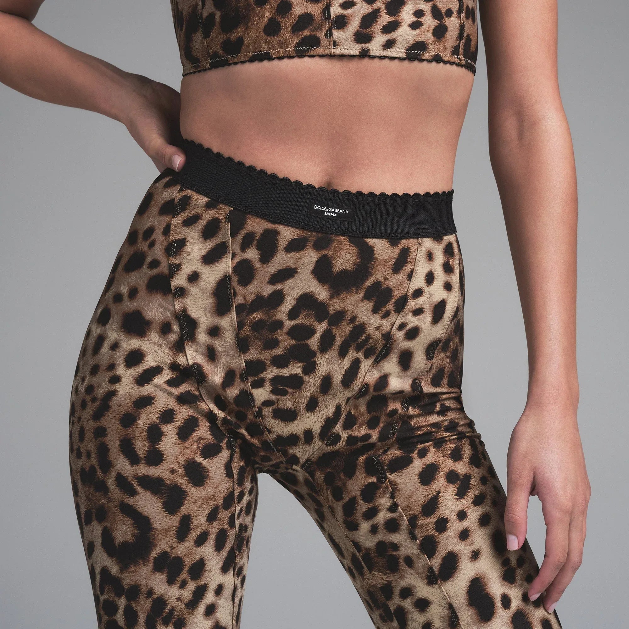 SKIMS DOLCE&GABBANA X SKIMS BODY CAPRI | LEOPARD - TAYT - My Suti