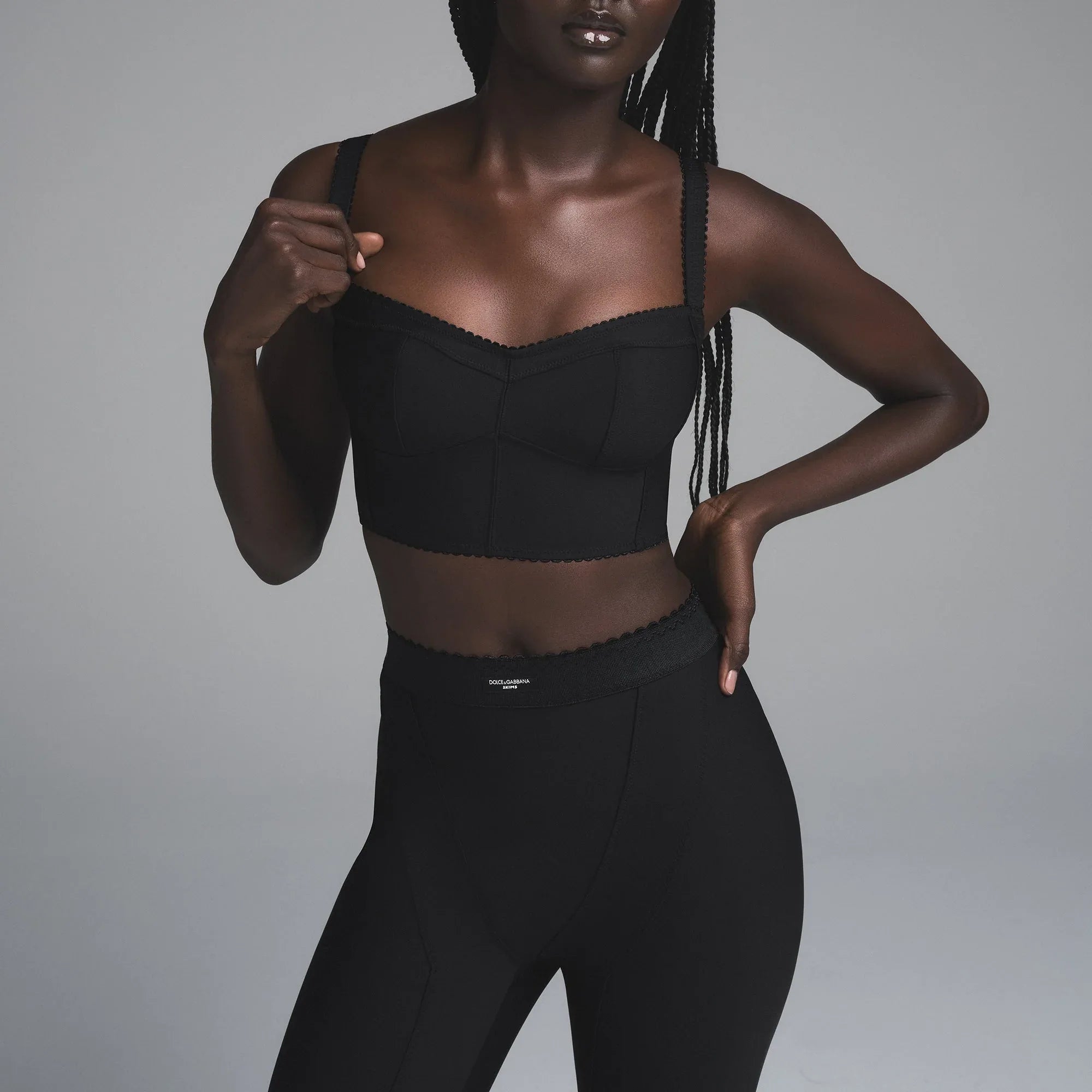 SKIMS DOLCE&GABBANA X SKIMS BODY CAPRI | ONYX - TAYT - My Suti