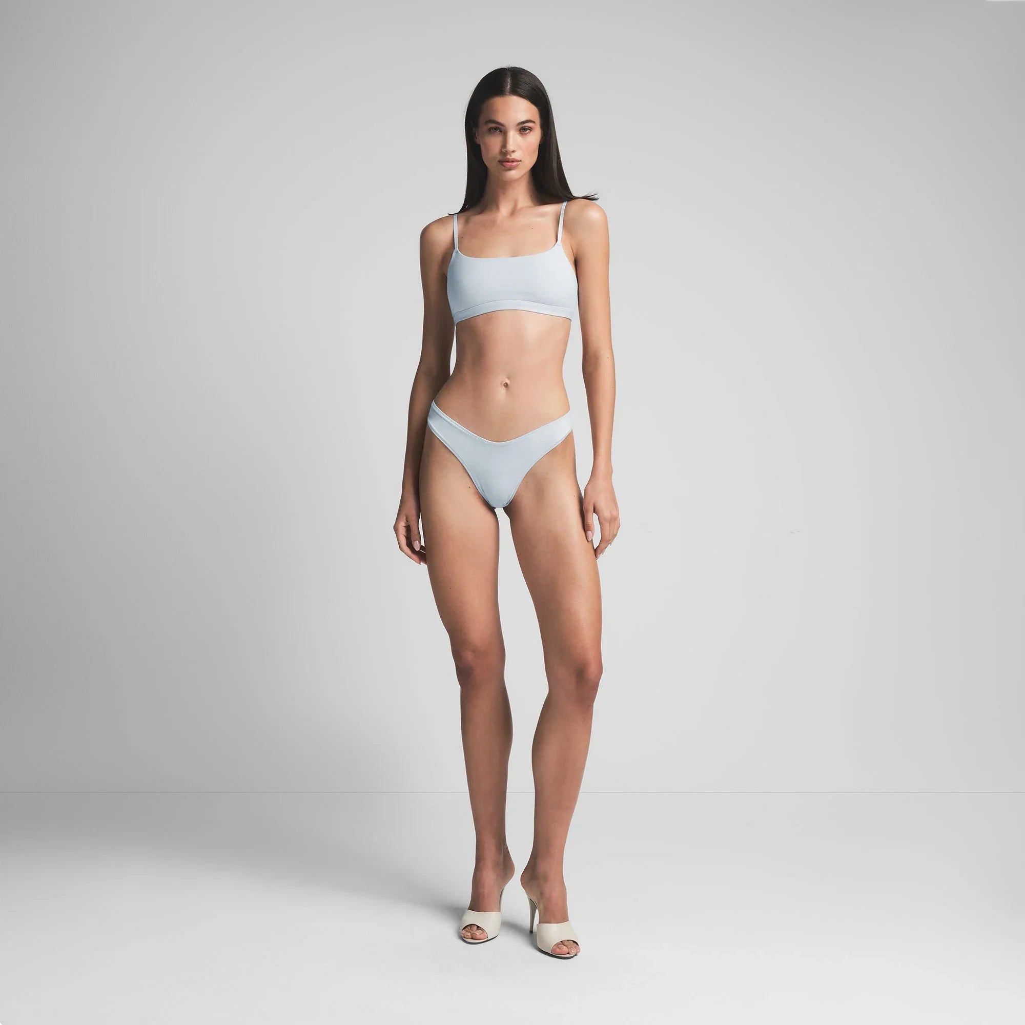 SKIMS COTTON JERSEY SCOOP BRALETTE | ZEN BLUE - SÜTYEN - My Suti