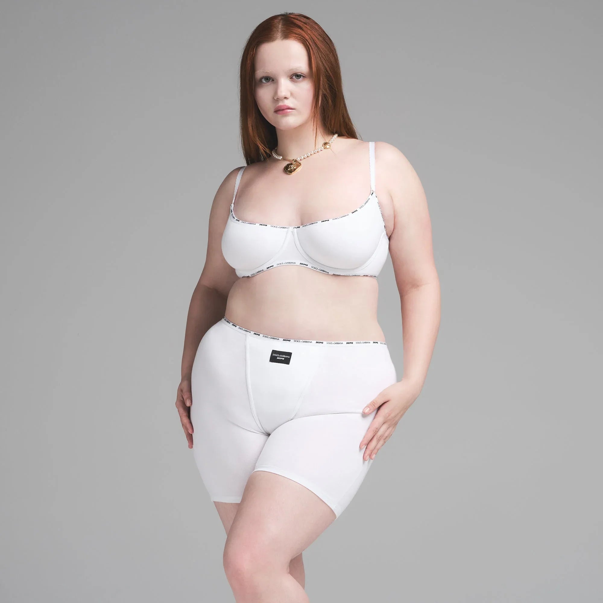 SKIMS COTTON JERSEY BOXER | SNOW - KUTU ŞORT - My Suti