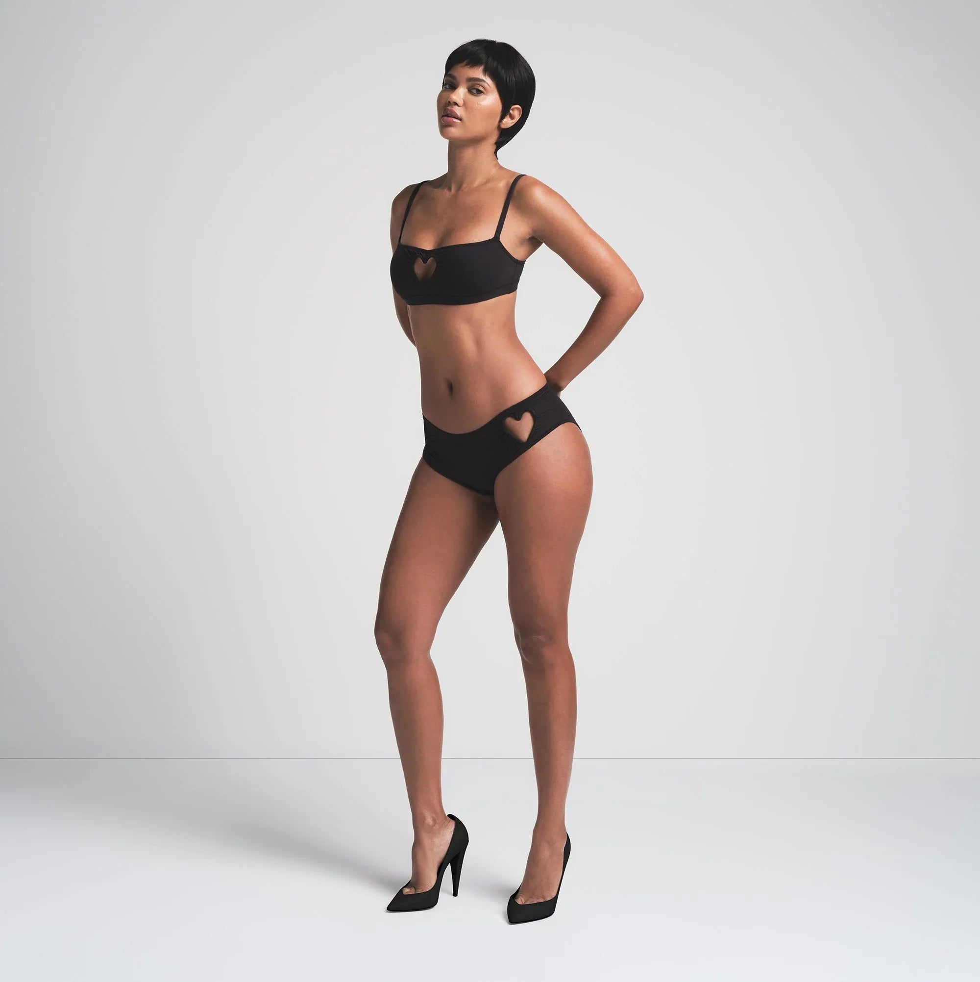 SKIMS COTTON JERSEY HEART HIPSTER | SOOT - HİPSTER - My Suti