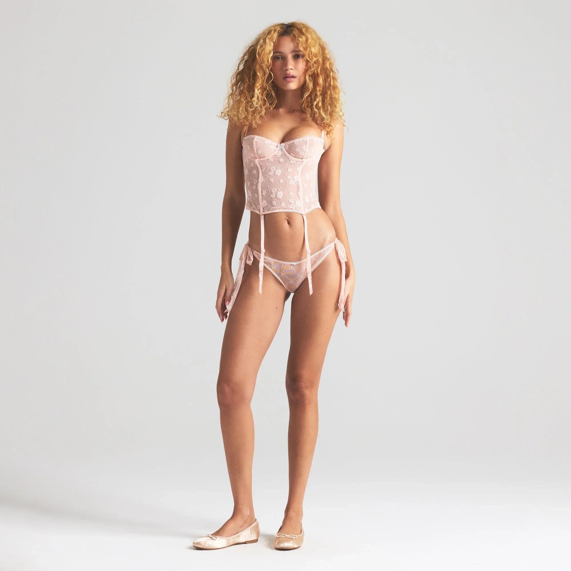 SKIMS SPRING INTIMATES CORSET | PRIMROSE TWO TONE - KORSE - My Suti
