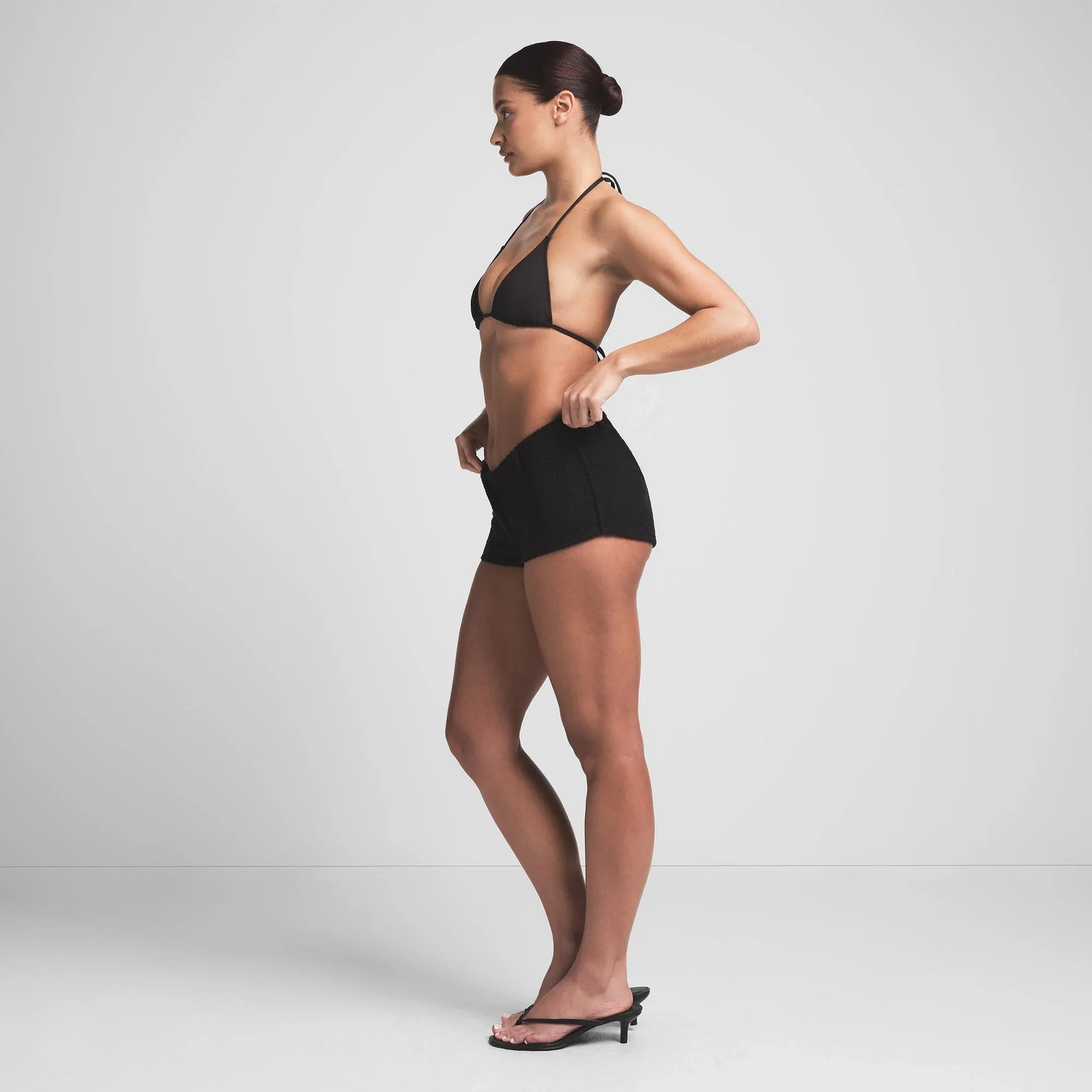 SKIMS TERRY COVER-UPS SHORT SHORT | ONYX - KıYAFET - My Suti