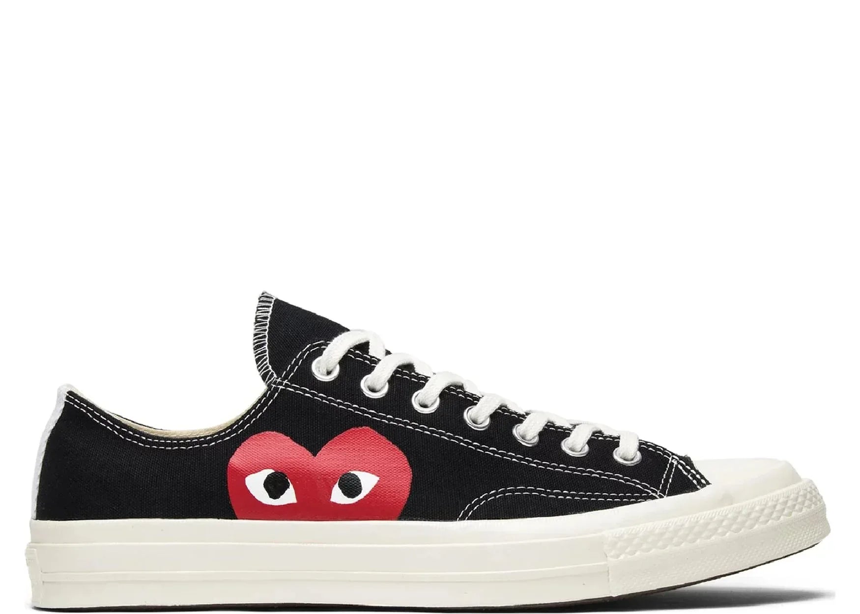 Converse Chuck Taylor All-Star 70 Ox Comme Des Garcons PLAY Black - My Suti