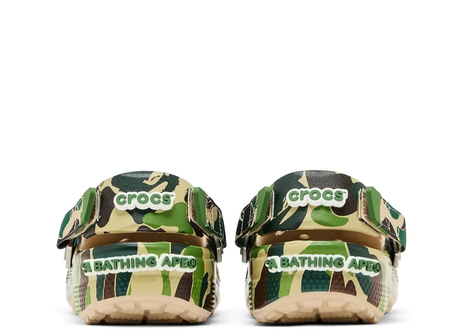 Crocs Classic Clog A Bathing Ape ABC Camo Green - My Suti
