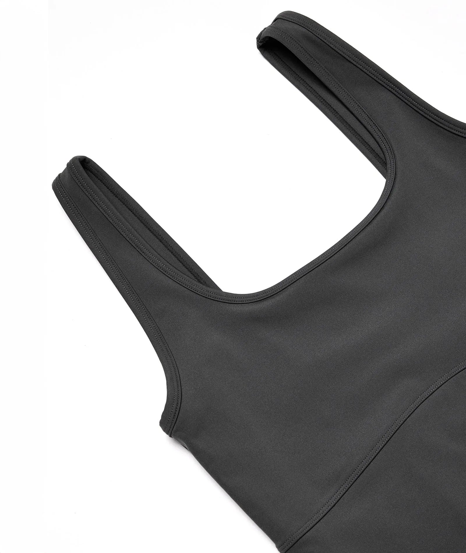 VEHLA CROPPED TANK - SMOKE - Crop Atlet - My Suti