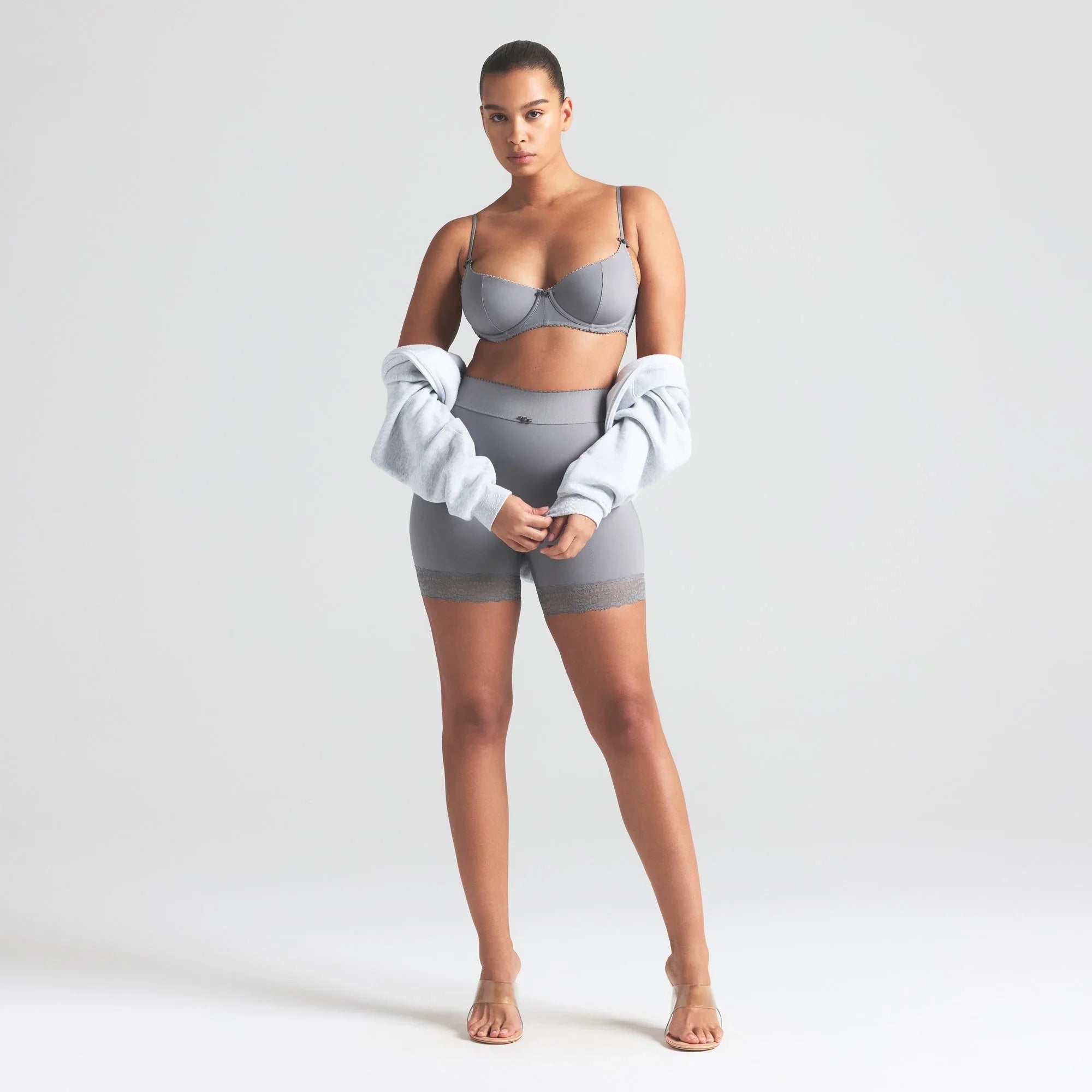 SKIMS VINTAGE SHAPEWEAR UNLINED DEMI BRA | SHADOW - SÜTYEN - My Suti