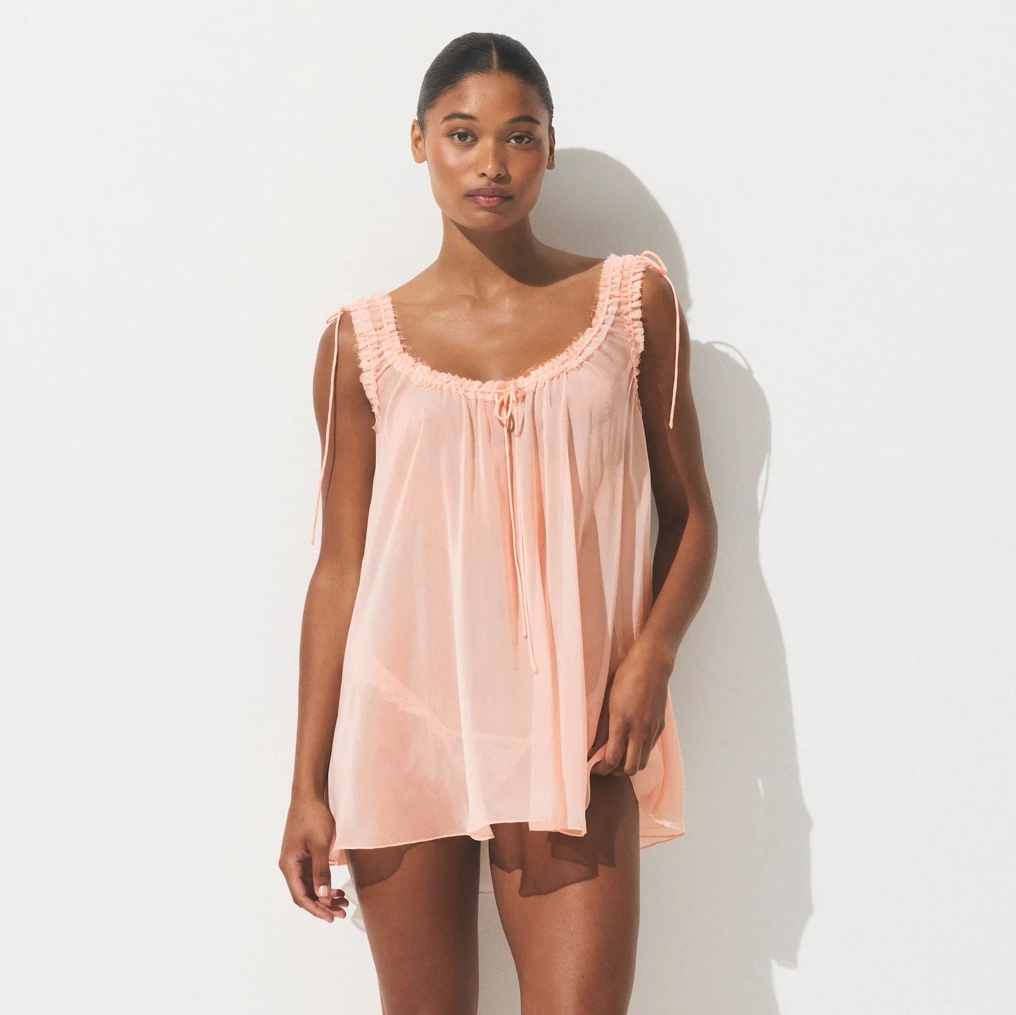 SKIMS ROMANCE MINI DRESS | PRIMROSE - ELBİSE - My Suti