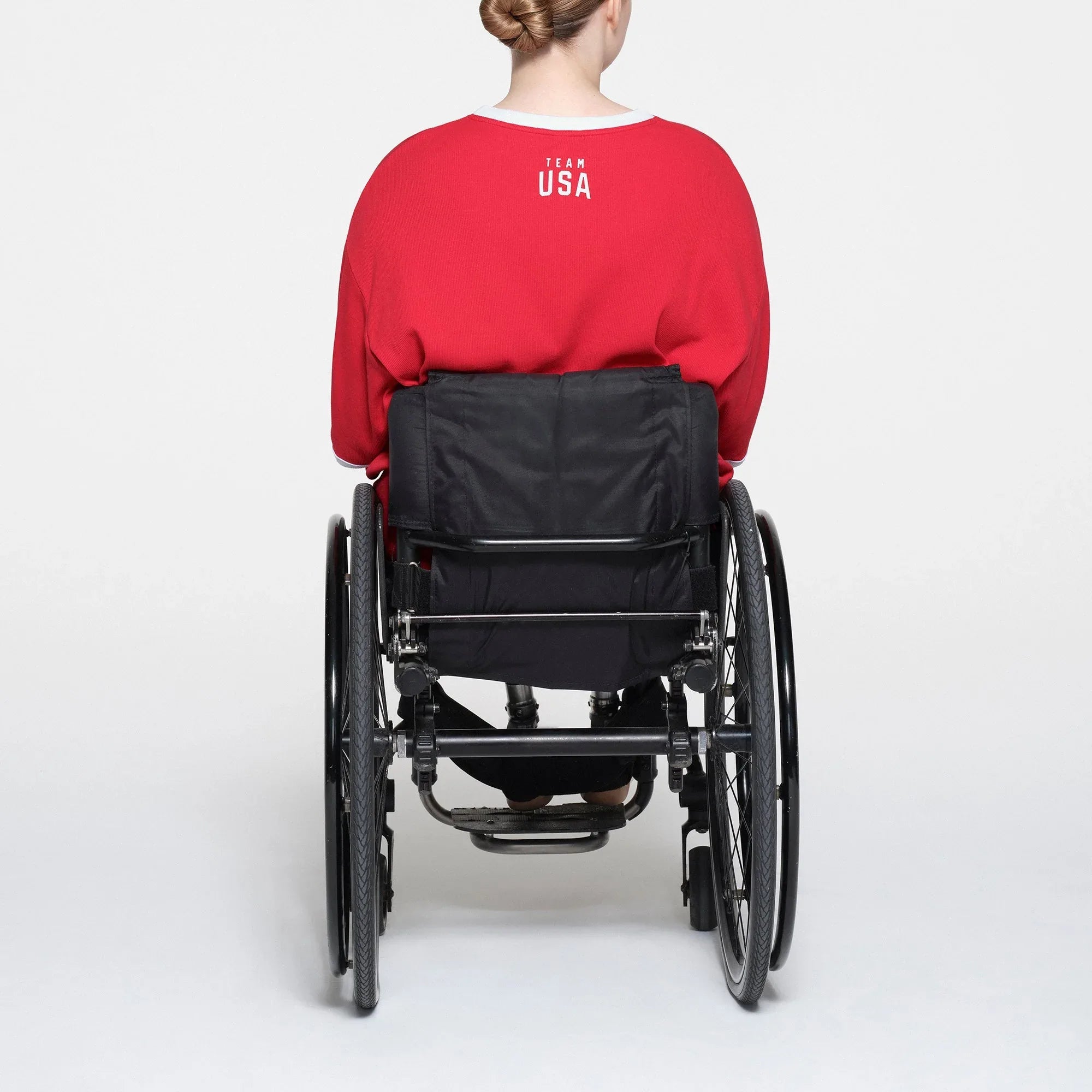 SKIMS FOR TEAM USA COTTON RIB PARALYMPIC T-SHIRT MINI DRESS | RED - ELBİSE - My Suti