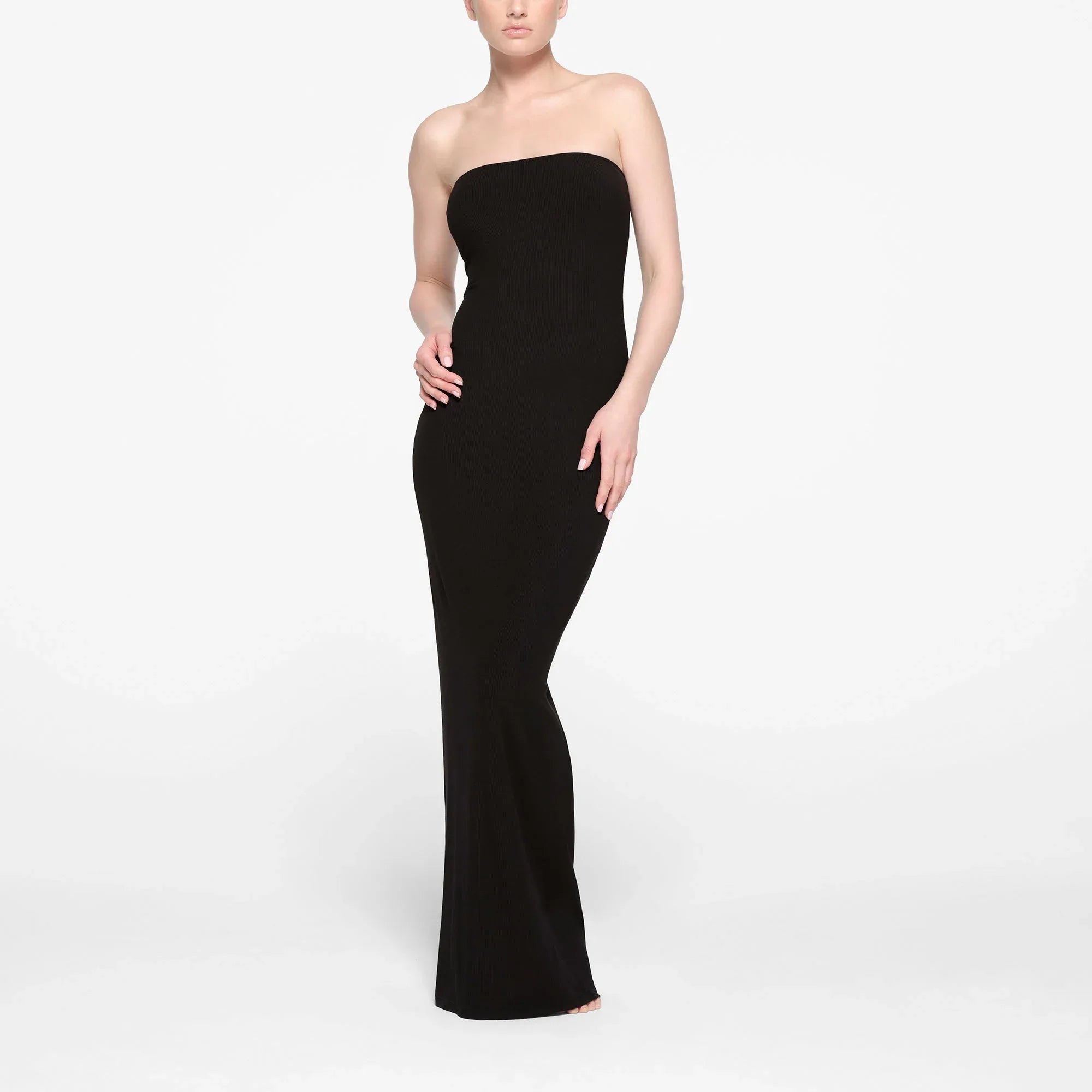 SKIMS SOFT LOUNGE TUBE DRESS | ONYX - ELBİSE - My Suti