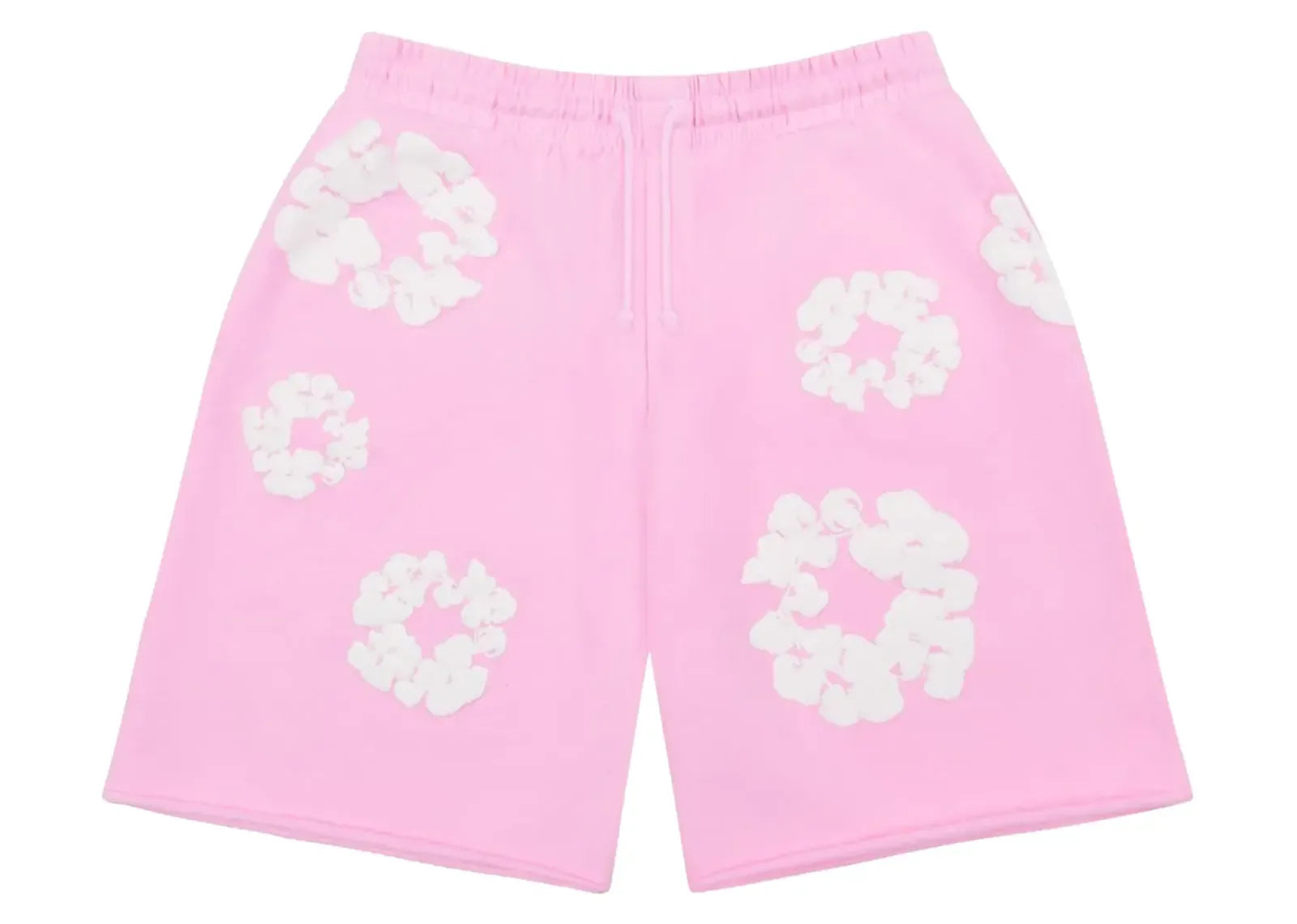 Denim Tears The Cotton Wreath Sweatshorts Powder Pink - My Suti