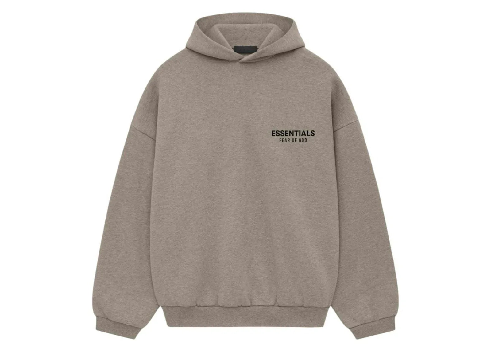 Fear of God Essentials Fleece Hoodie (FW24) Heather Gray - My Suti