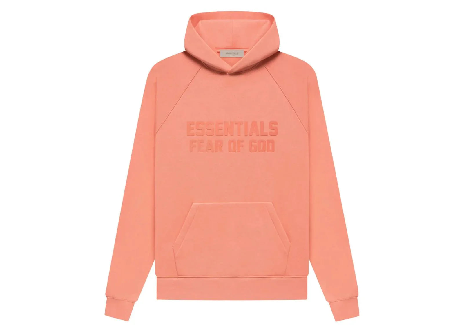 Fear of God Essentials Hoodie Coral - My Suti