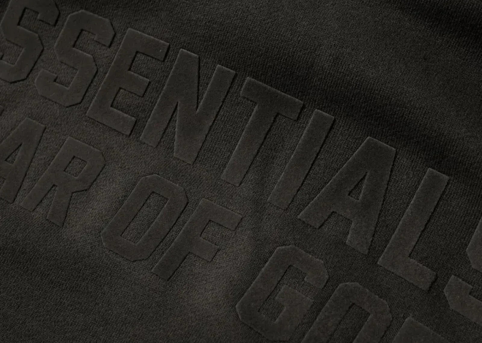 Fear Of God Essentials Hoodie Off Black - My Suti