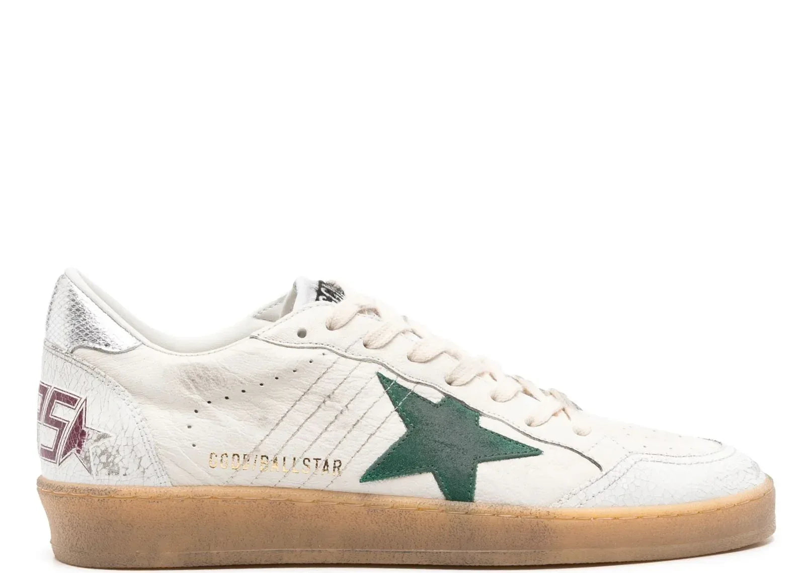 Golden Goose Ball-Star White Green Silver - My Suti