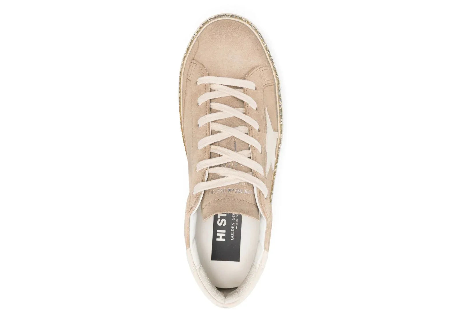 Golden Goose Hi-Star Beige - My Suti