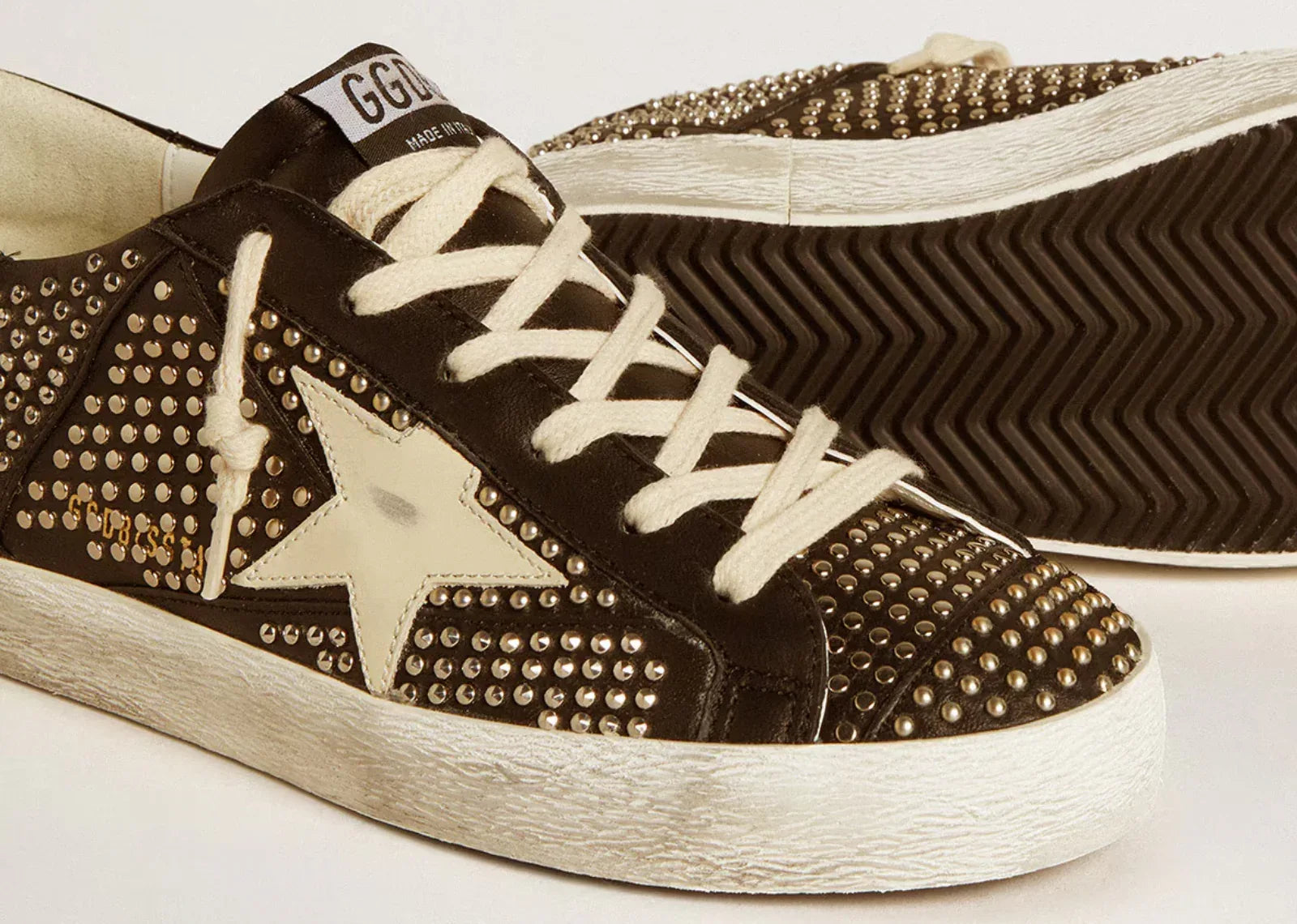 Golden Goose Super-Star Black Nappa Silver - My Suti