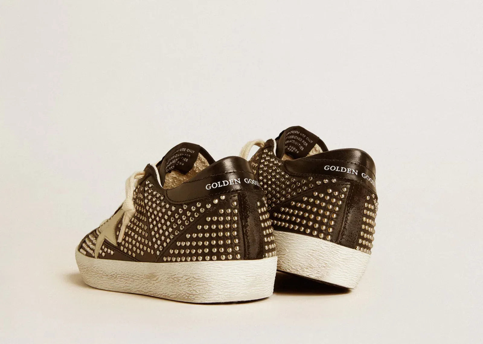 Golden Goose Super-Star Black Nappa Silver - My Suti
