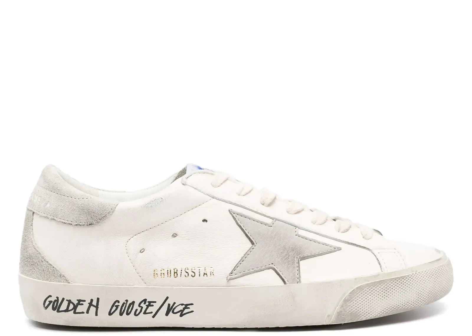 Golden Goose Super-Star Off White Leather Beige Heel - My Suti