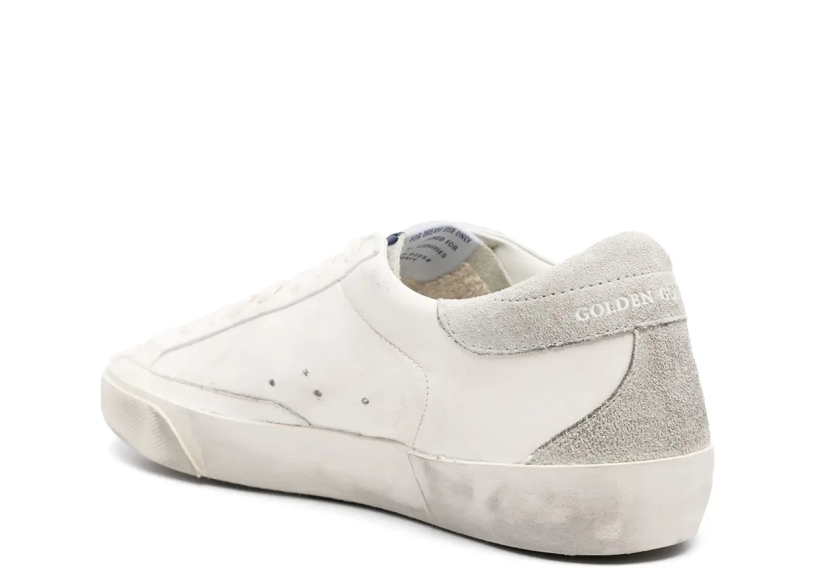 Golden Goose Super-Star Off White Leather Beige Heel - My Suti