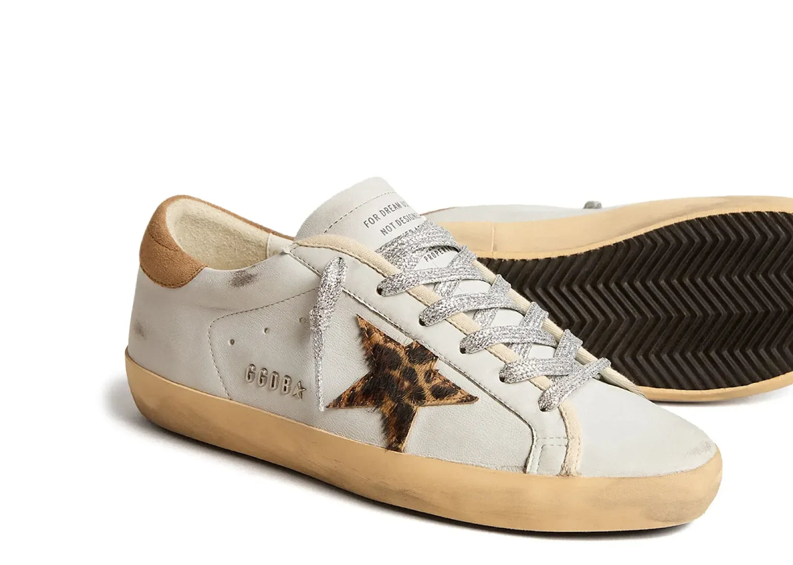 Golden Goose Super-Star Powder Blue Leopard Star - My Suti