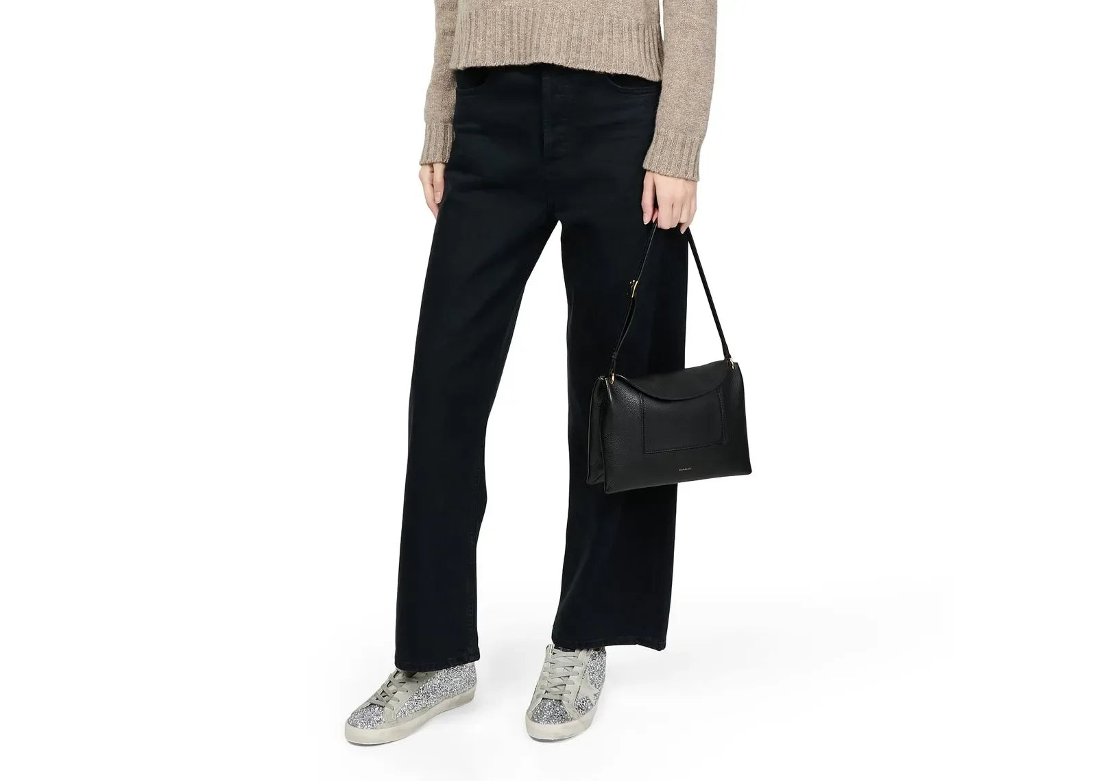 Golden Goose Super-Star Silver Glitter Ice Gray - My Suti