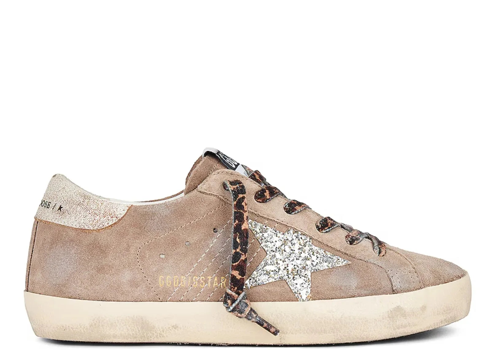 Golden Goose Super-Star Taupe Platinum White Ecru - My Suti