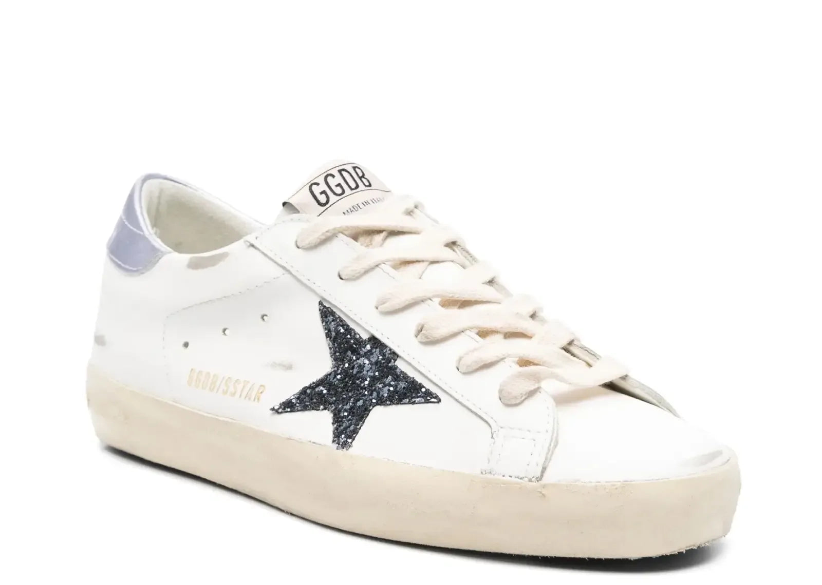 Golden Goose Super-Star White Black Glicine - My Suti