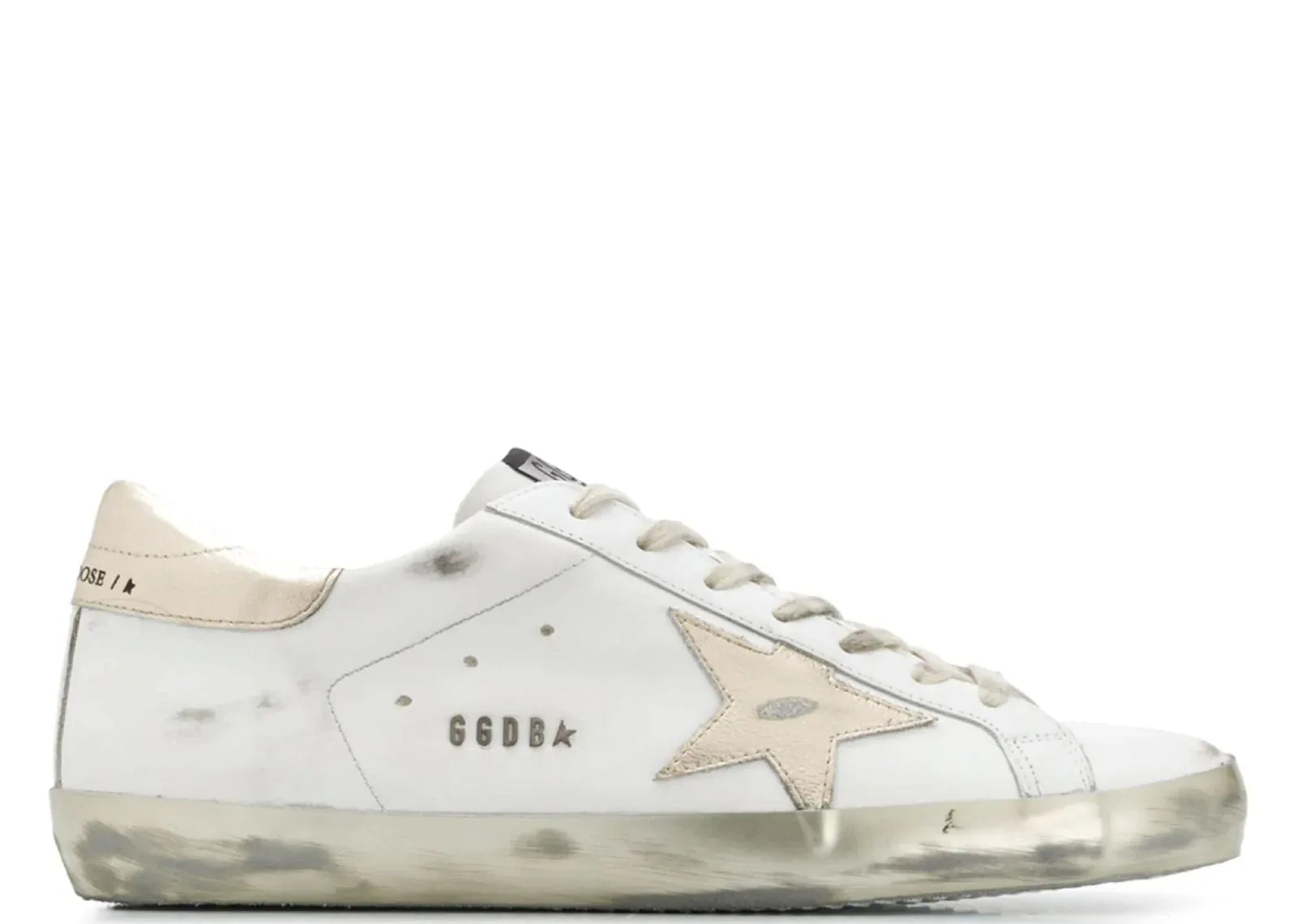 Golden Goose Super-Star White Gold Sparkle - My Suti