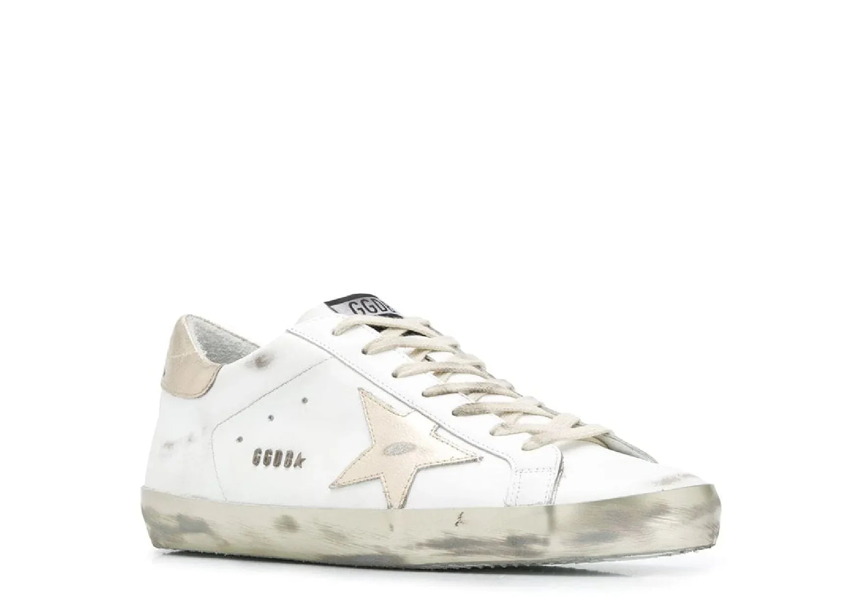 Golden Goose Super-Star White Gold Sparkle - My Suti